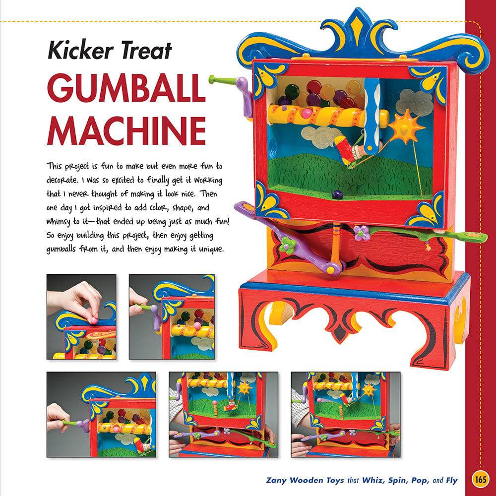 Zany Wooden Toys that Whiz, Spin, Pop, and Fly - Fox Chapel Publishing Co.