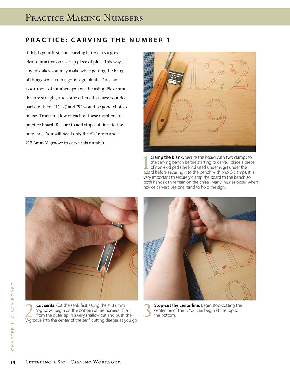 Lettering & Sign Carving Workbook