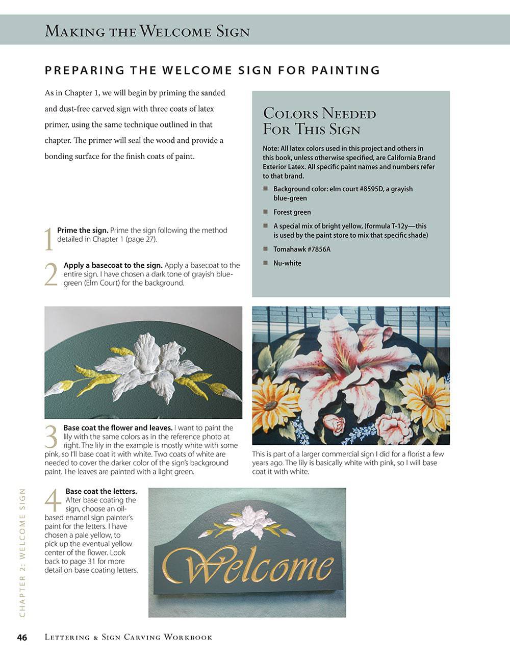Lettering & Sign Carving Workbook - Fox Chapel Publishing Co.