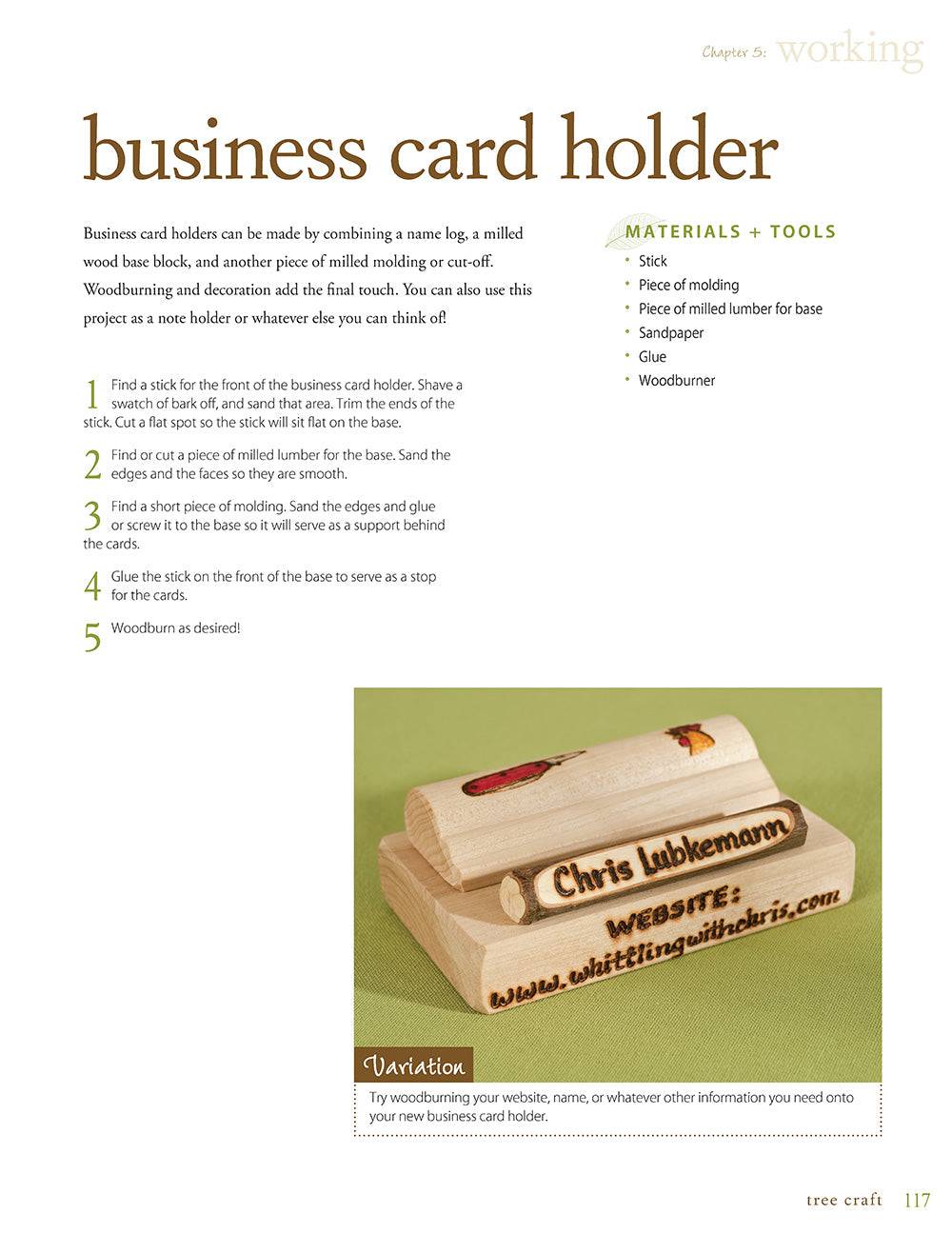 Tree Craft - Fox Chapel Publishing Co.