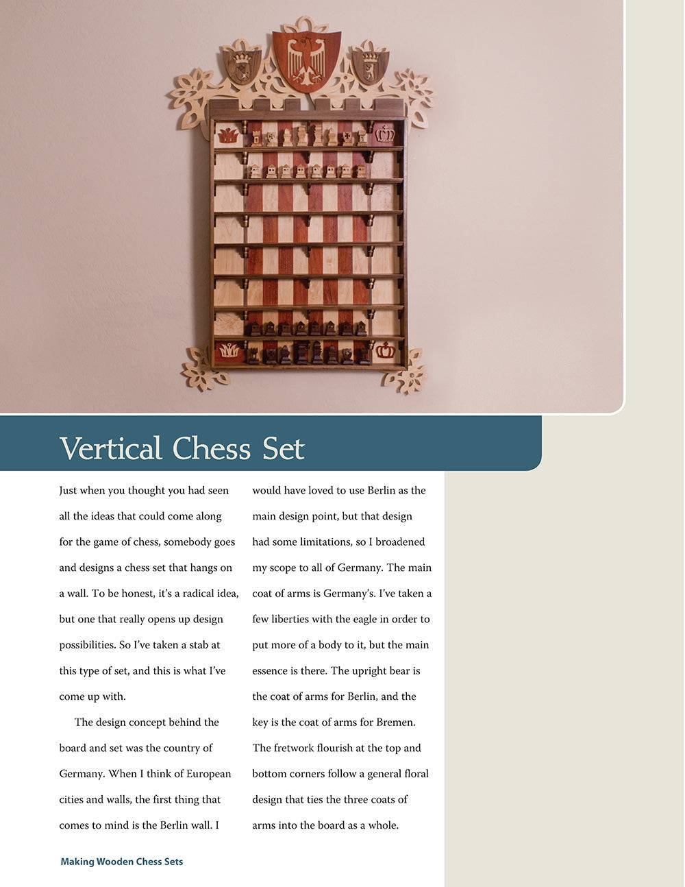 Making Wooden Chess Sets - Fox Chapel Publishing Co.