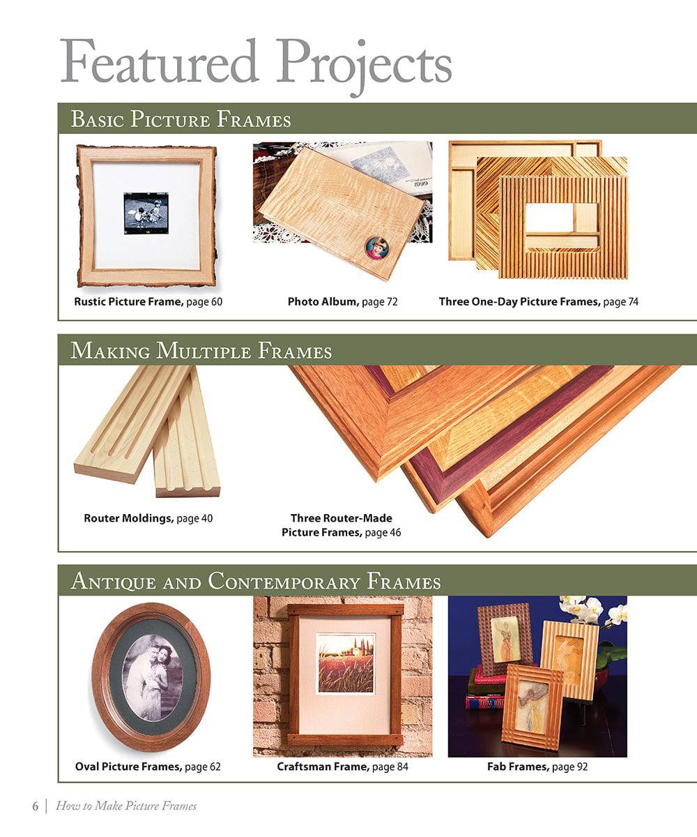 How to Make Picture Frames (Best of AW) β Fox Chapel Publishing Co.