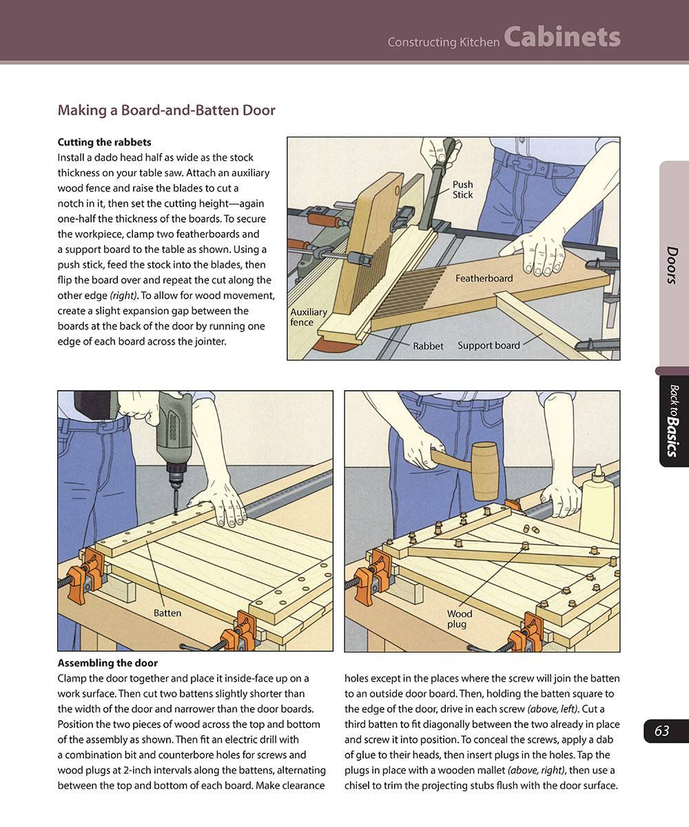 Constructing Kitchen Cabinets (Back to Basics) - Fox Chapel Publishing Co.