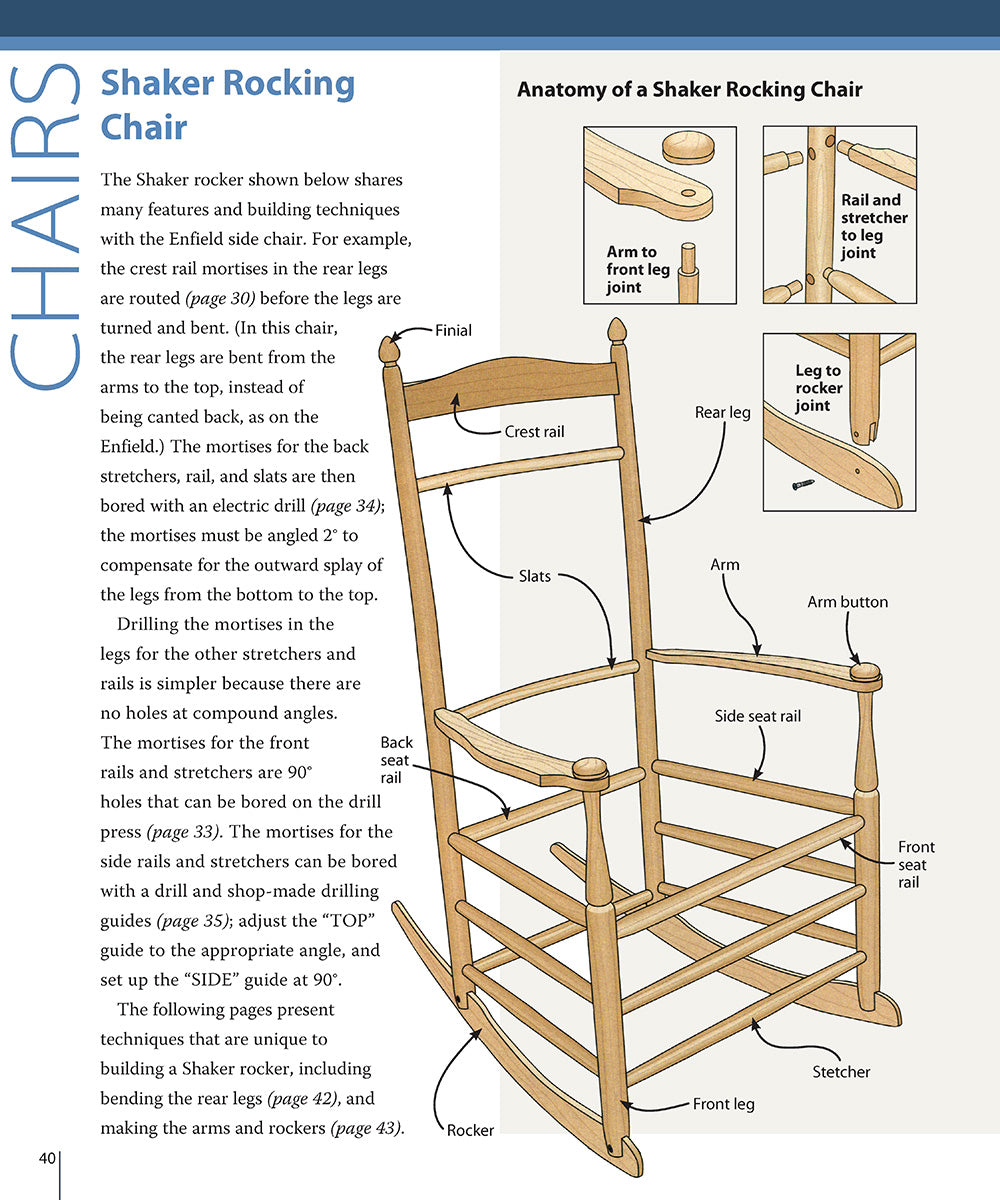 Shaker Furniture (Built to Last) - Fox Chapel Publishing Co.