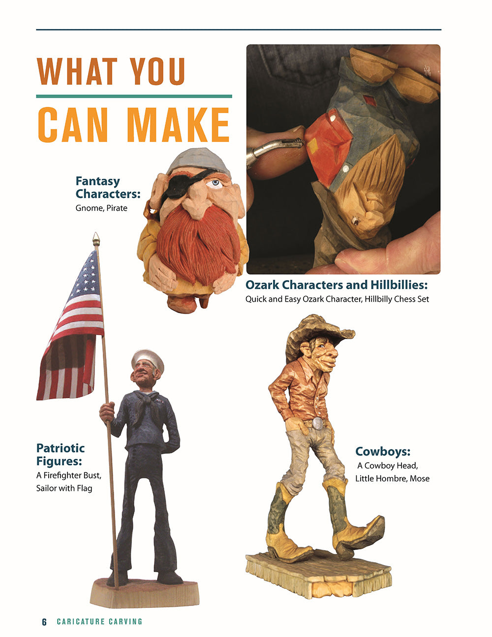 Caricature Carving (Best of WCI) - Fox Chapel Publishing Co.