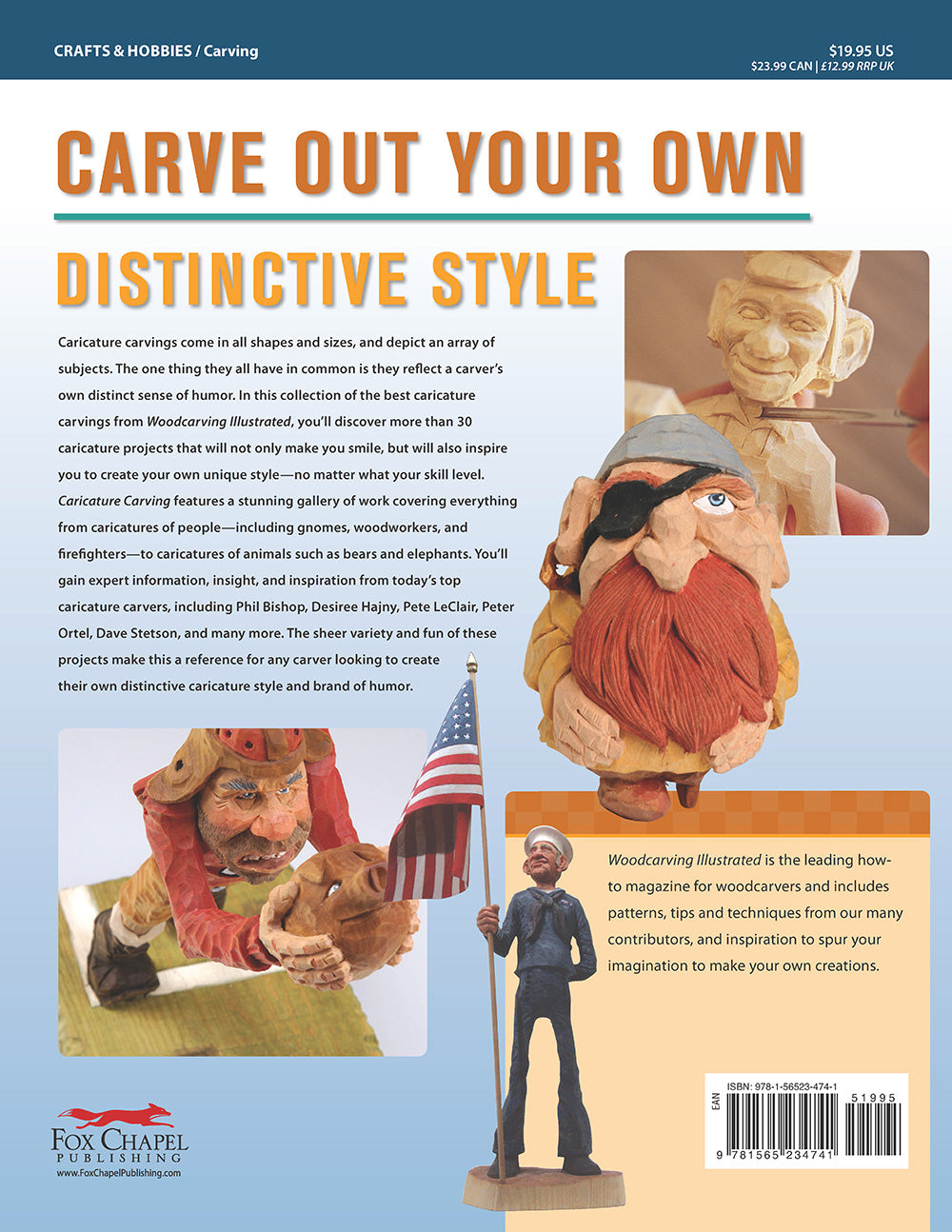 Caricature Carving (Best of WCI) - Fox Chapel Publishing Co.