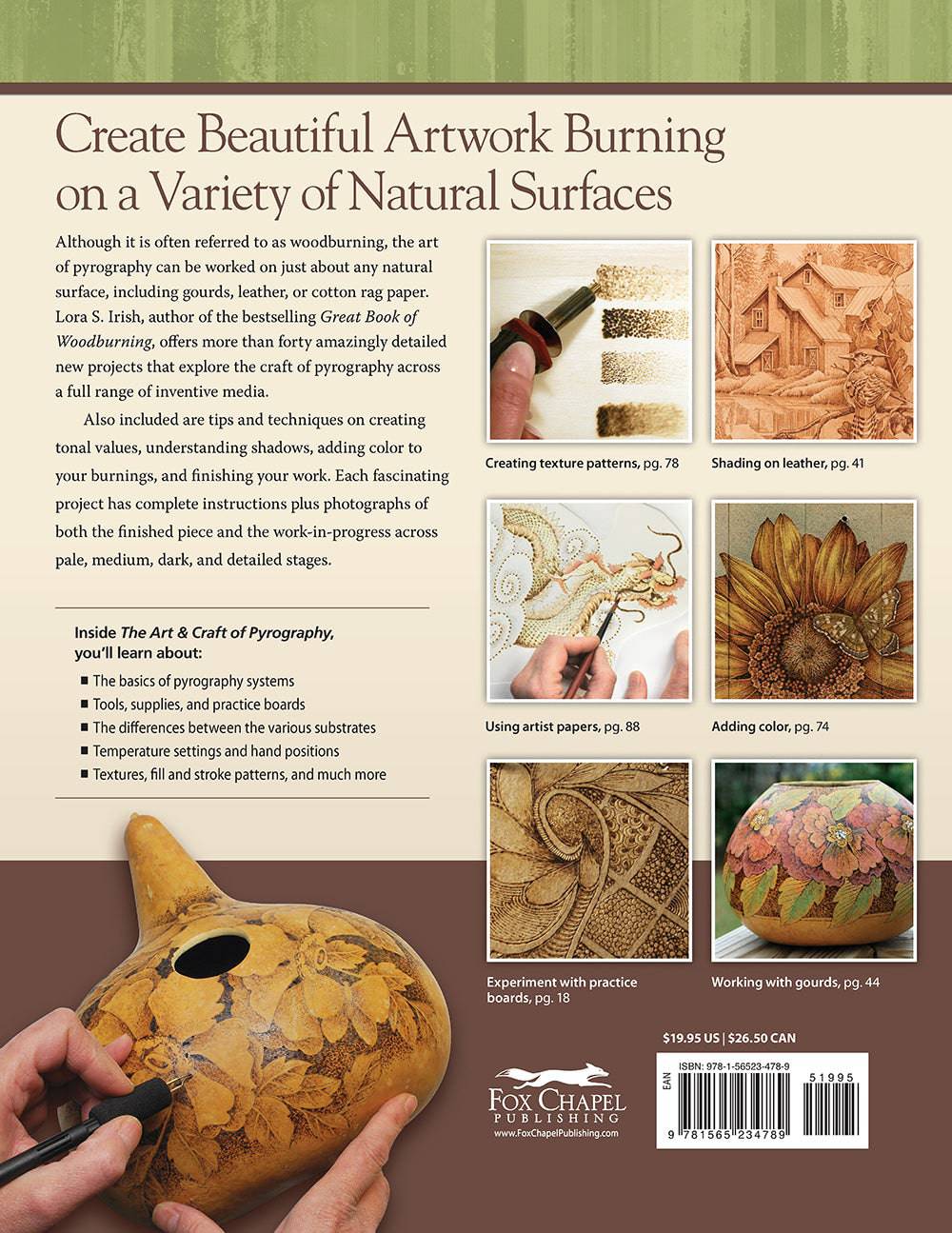 The Art & Craft of Pyrography - Fox Chapel Publishing Co.