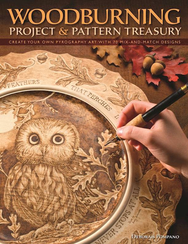 Woodburning Project & Pattern Treasury - Fox Chapel Publishing Co.