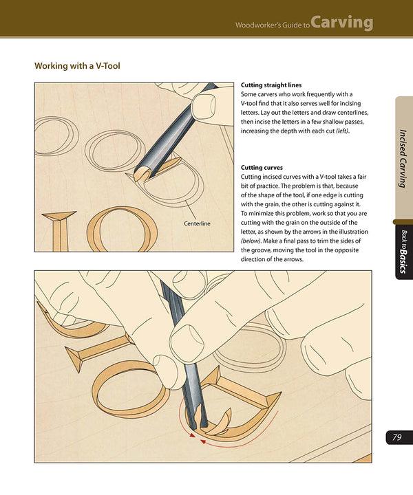 Woodworker's Guide to Carving (Back to Basics) | Fox Chapel Publishing Co.