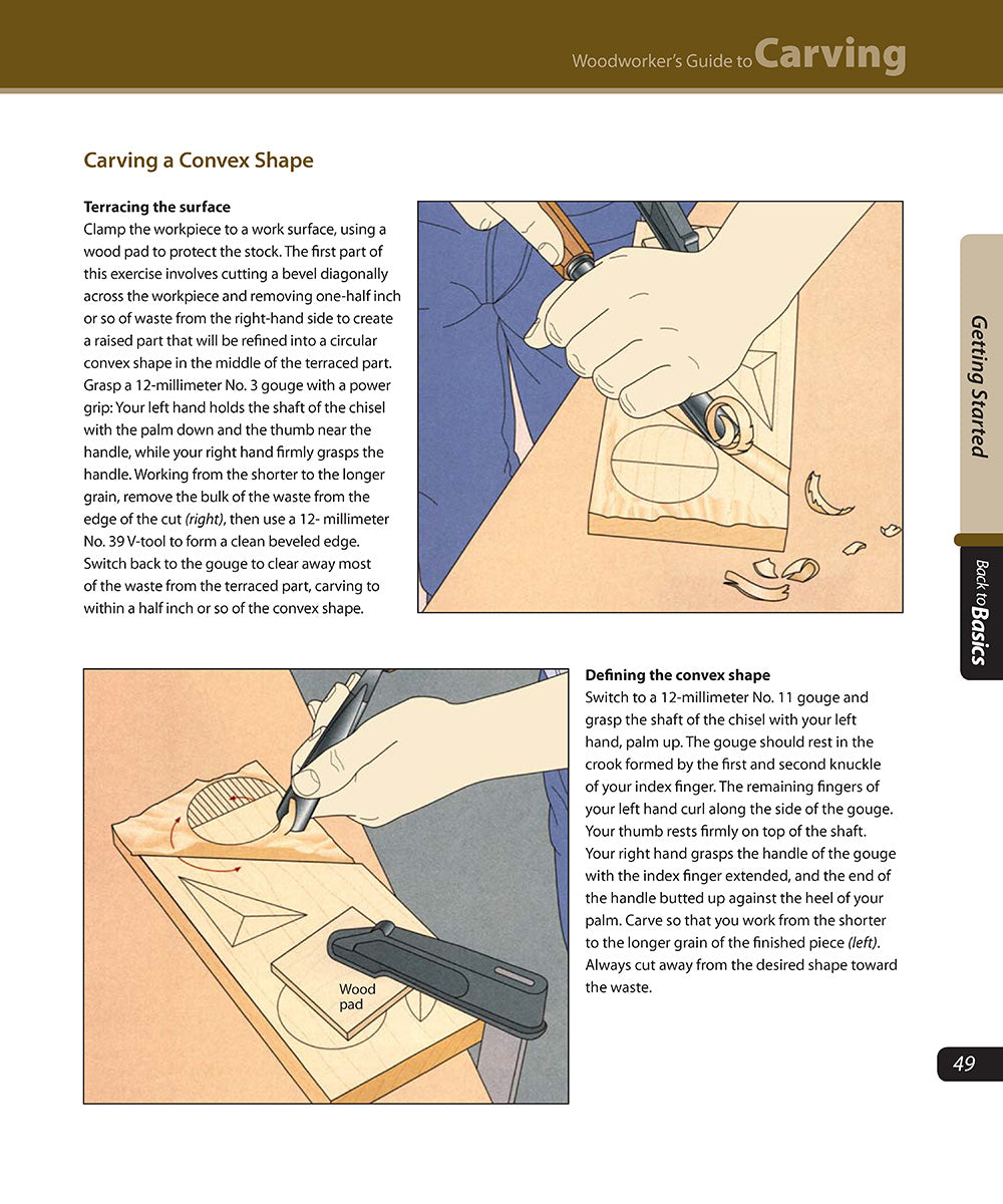Woodworker's Guide to Carving (Back to Basics) – Fox Chapel Publishing Co.
