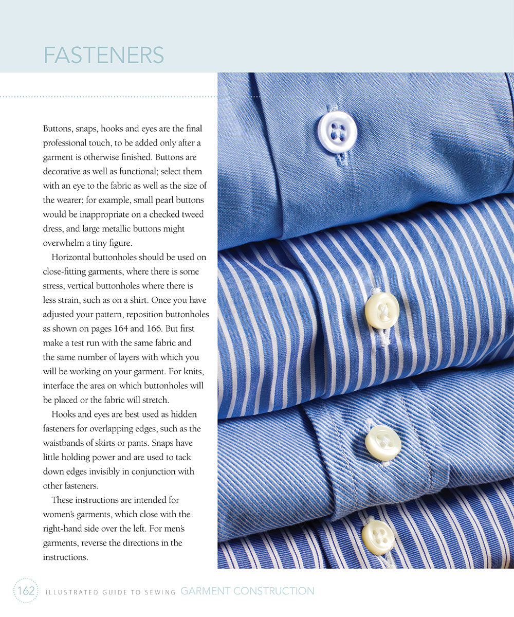 Illustrated Guide to Sewing: Garment Construction - Fox Chapel Publishing Co.
