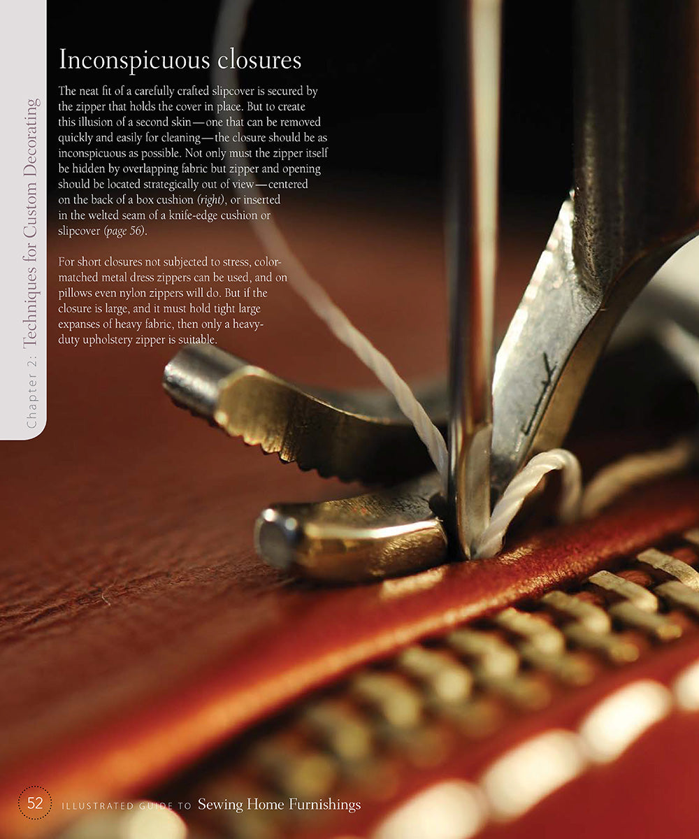 Illustrated Guide to Sewing Home Furnishings - Fox Chapel Publishing Co.