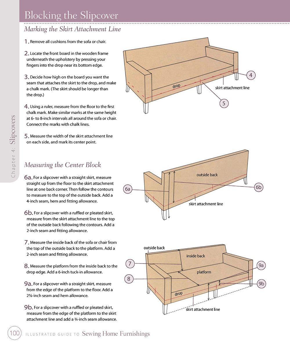 Illustrated Guide to Sewing Home Furnishings
