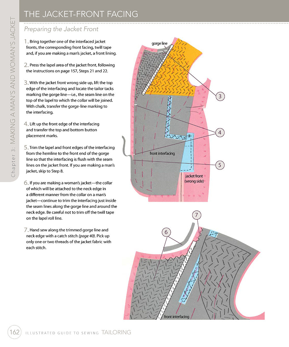 Illustrated Guide to Sewing: Tailoring - Fox Chapel Publishing Co.