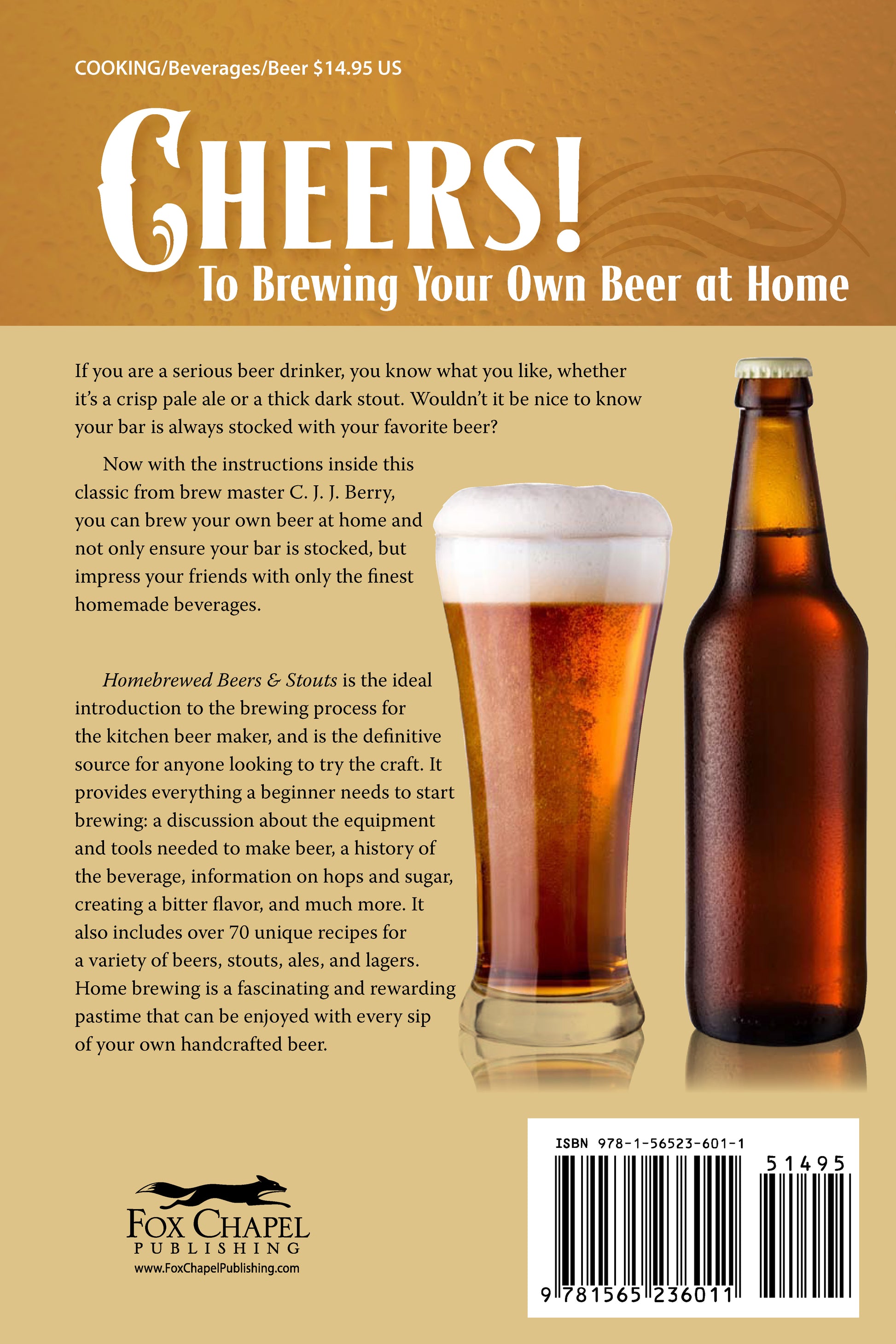 Homebrewed Beers & Stouts - Fox Chapel Publishing Co.
