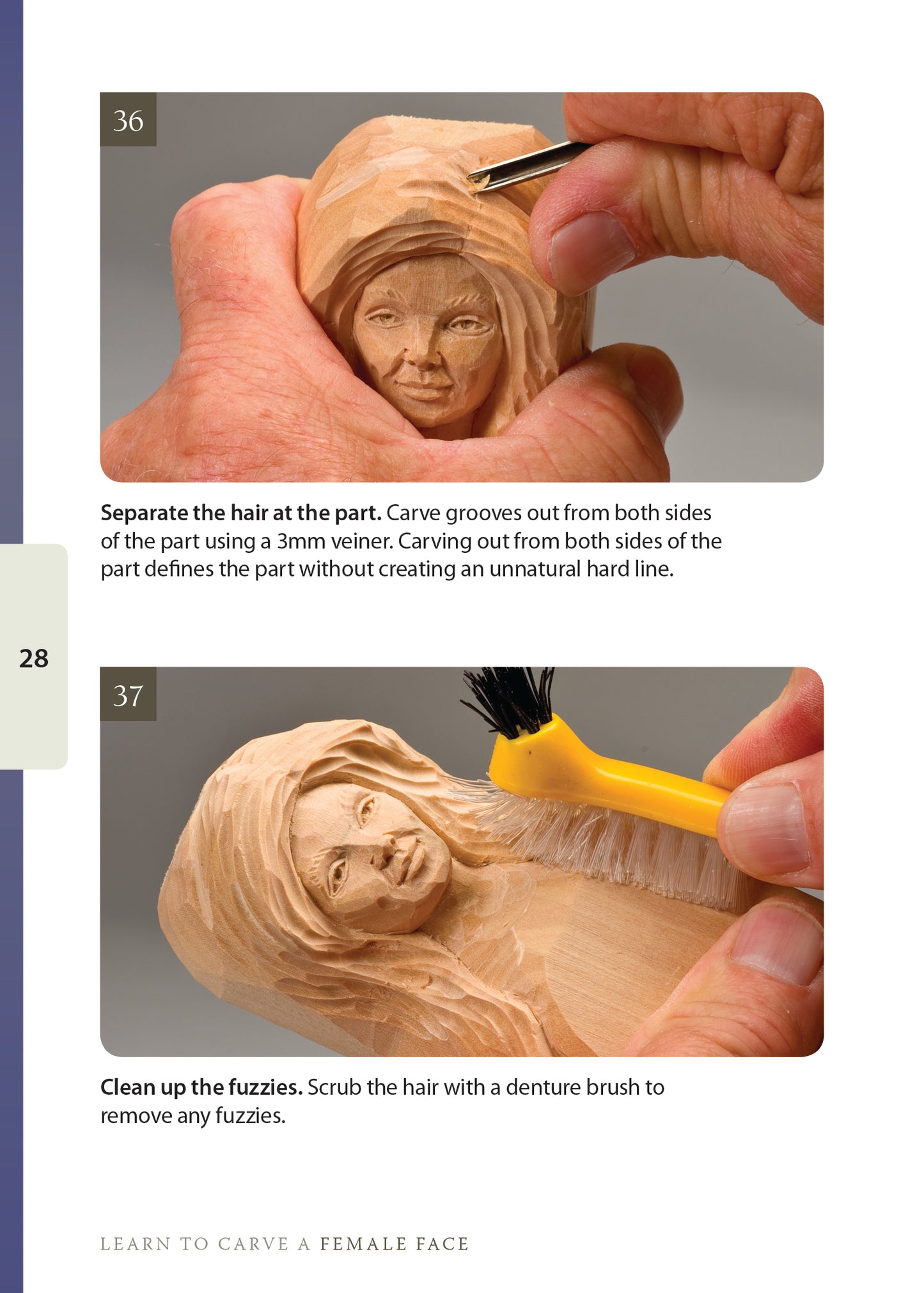Learn to Carve a Female Face (Booklet)