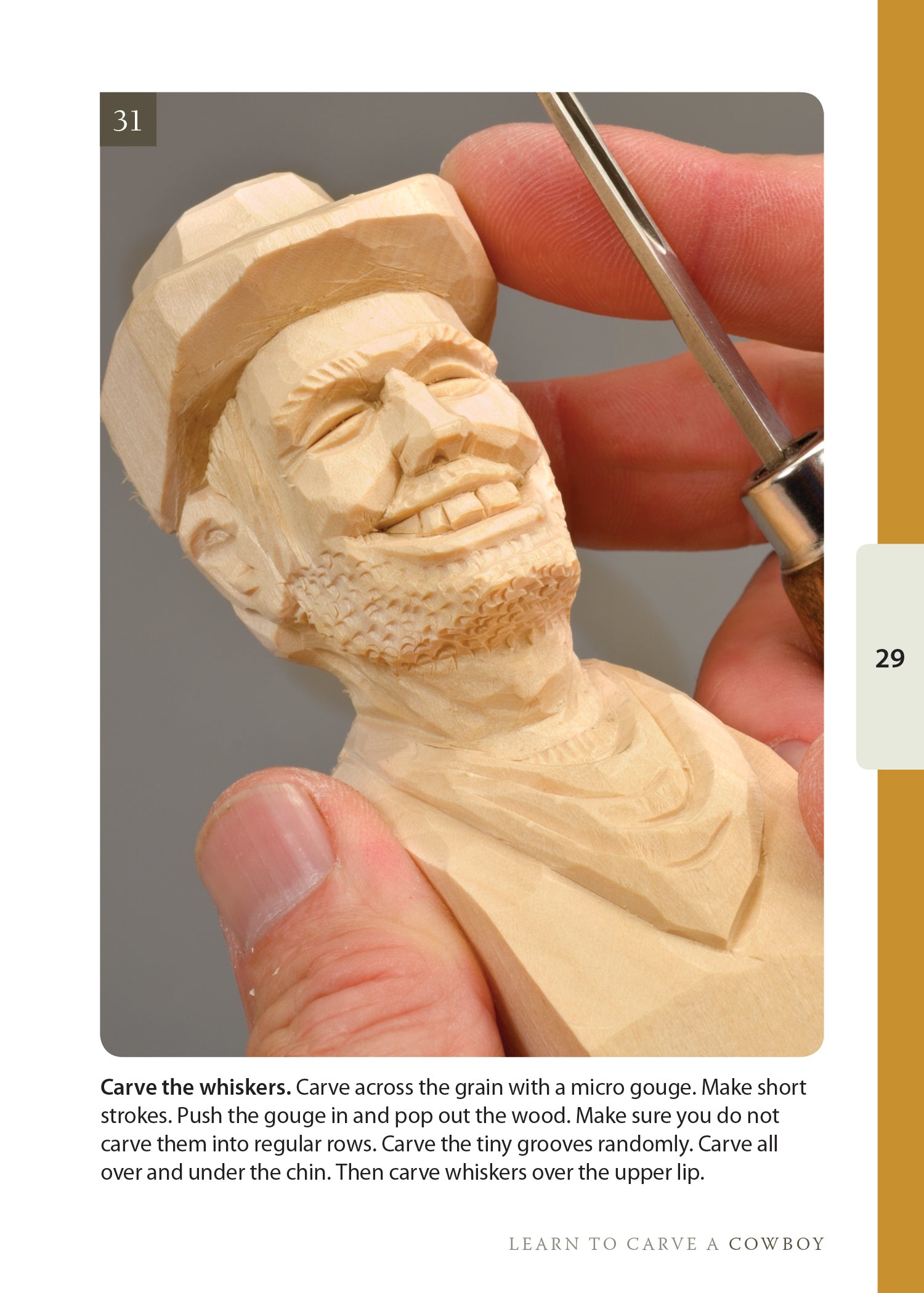 Learn to Carve a Cowboy (Booklet) - Fox Chapel Publishing Co.