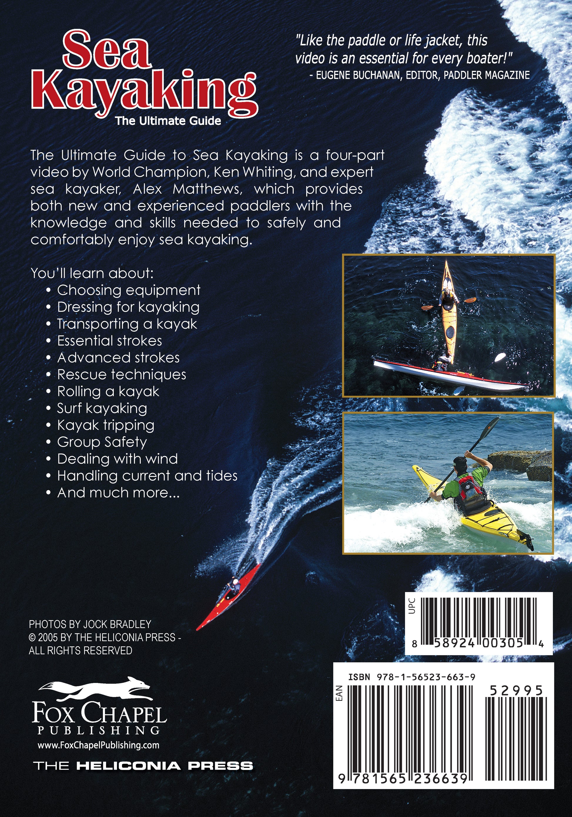 Sea Kayaking: The Ultimate Guide - Fox Chapel Publishing Co.
