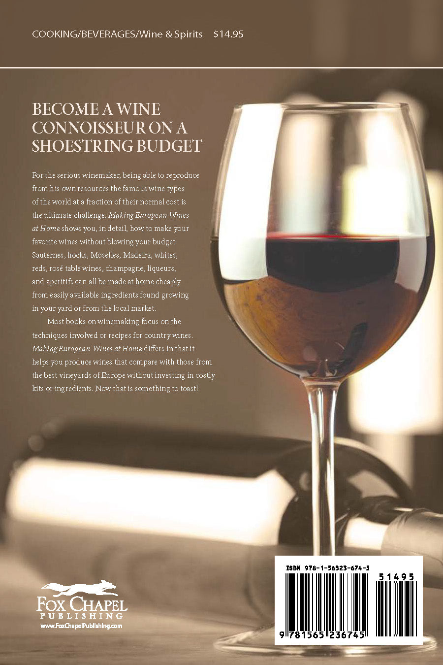Making European Wines at Home - Fox Chapel Publishing Co.