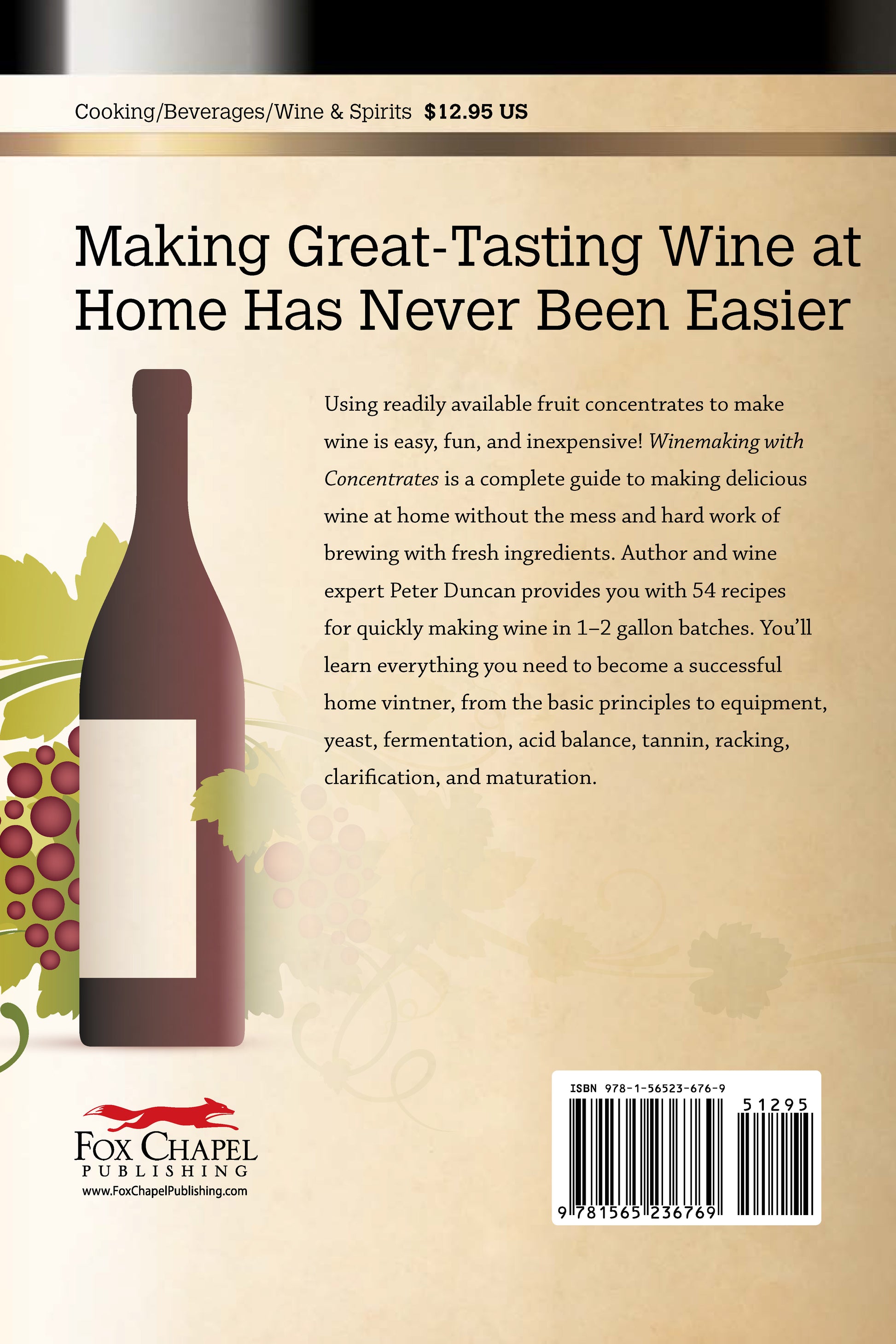 Winemaking with Concentrates - Fox Chapel Publishing Co.