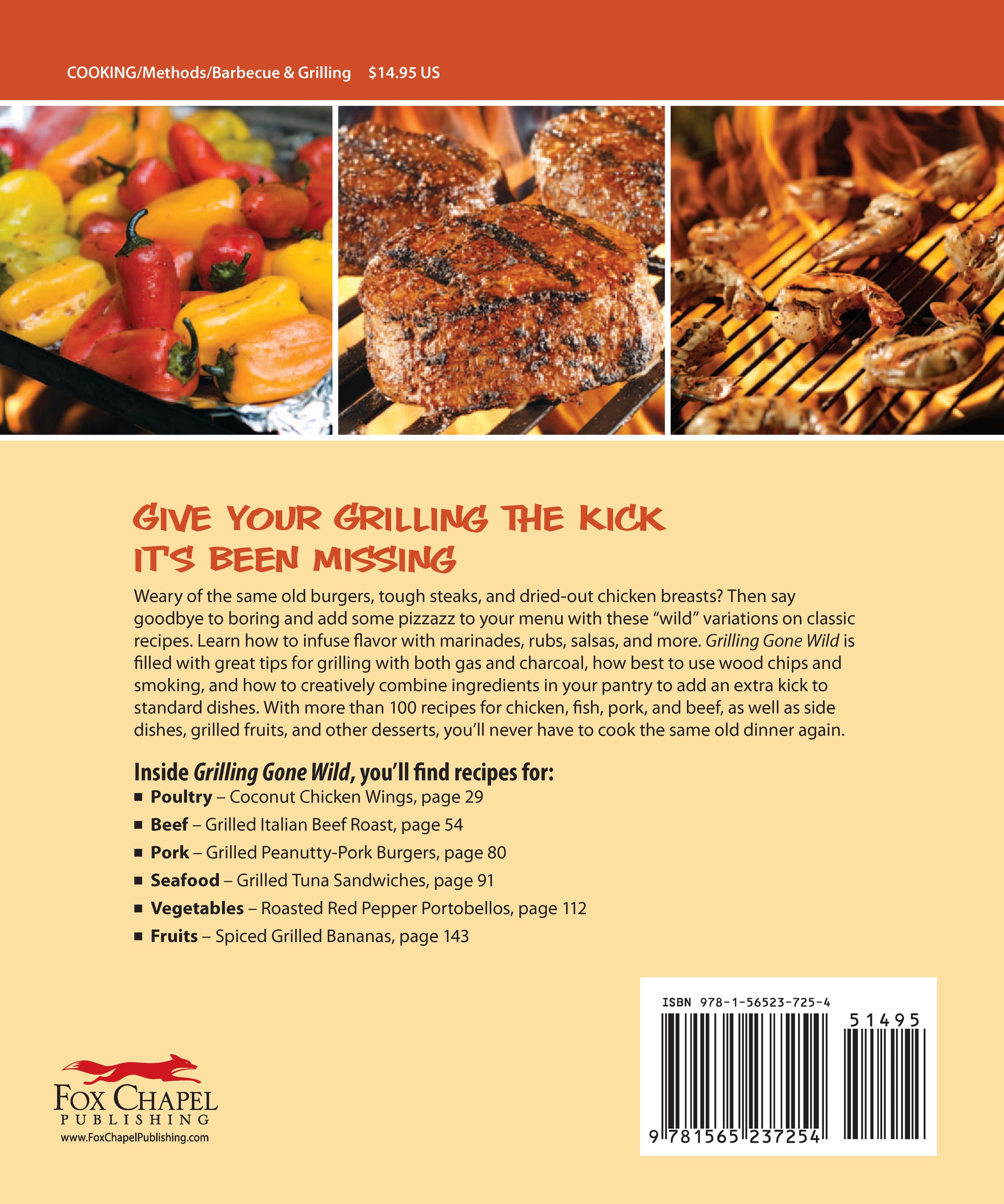 Grilling Gone Wild - Fox Chapel Publishing Co.