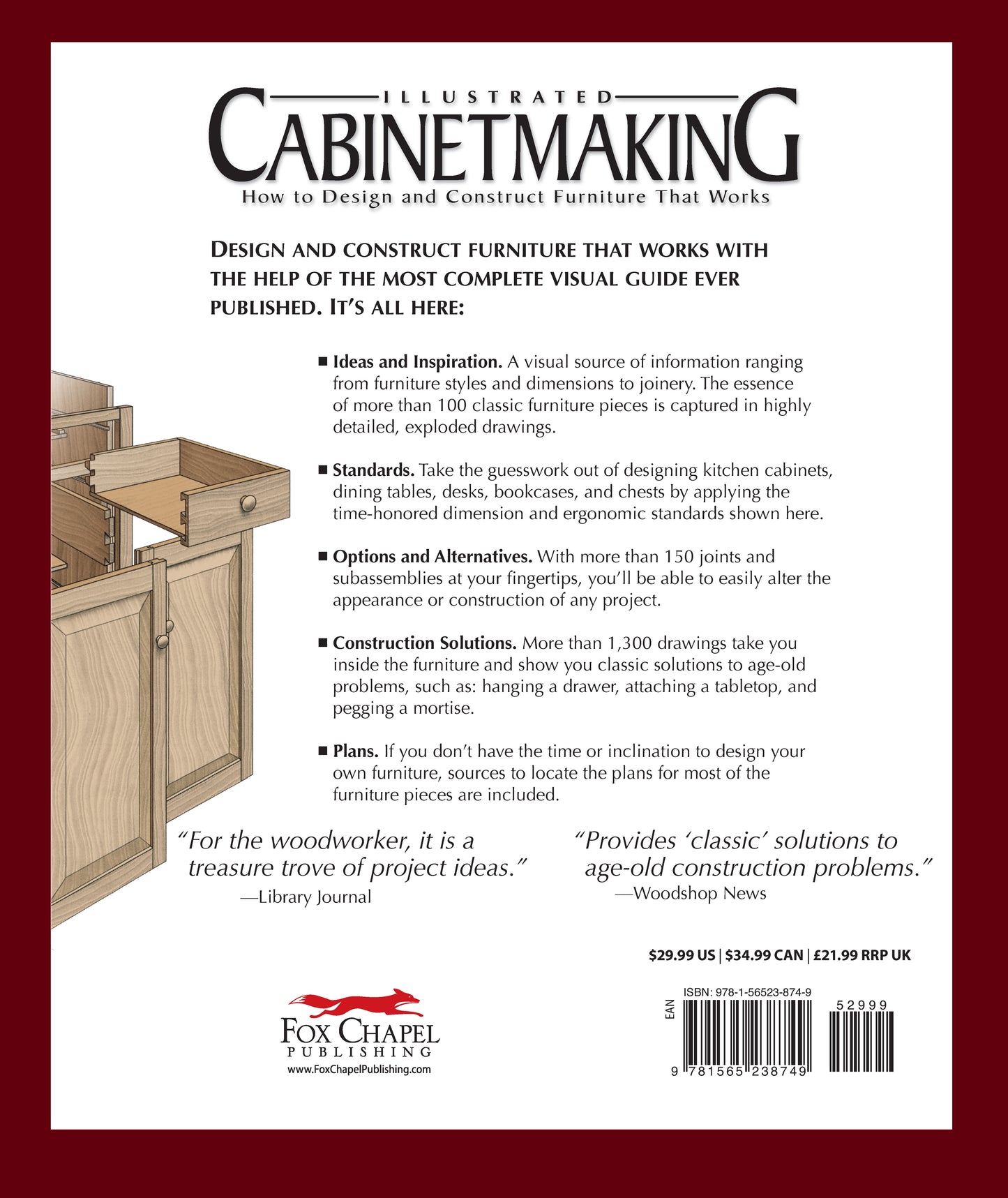 Illustrated Cabinetmaking (Hardcover)
