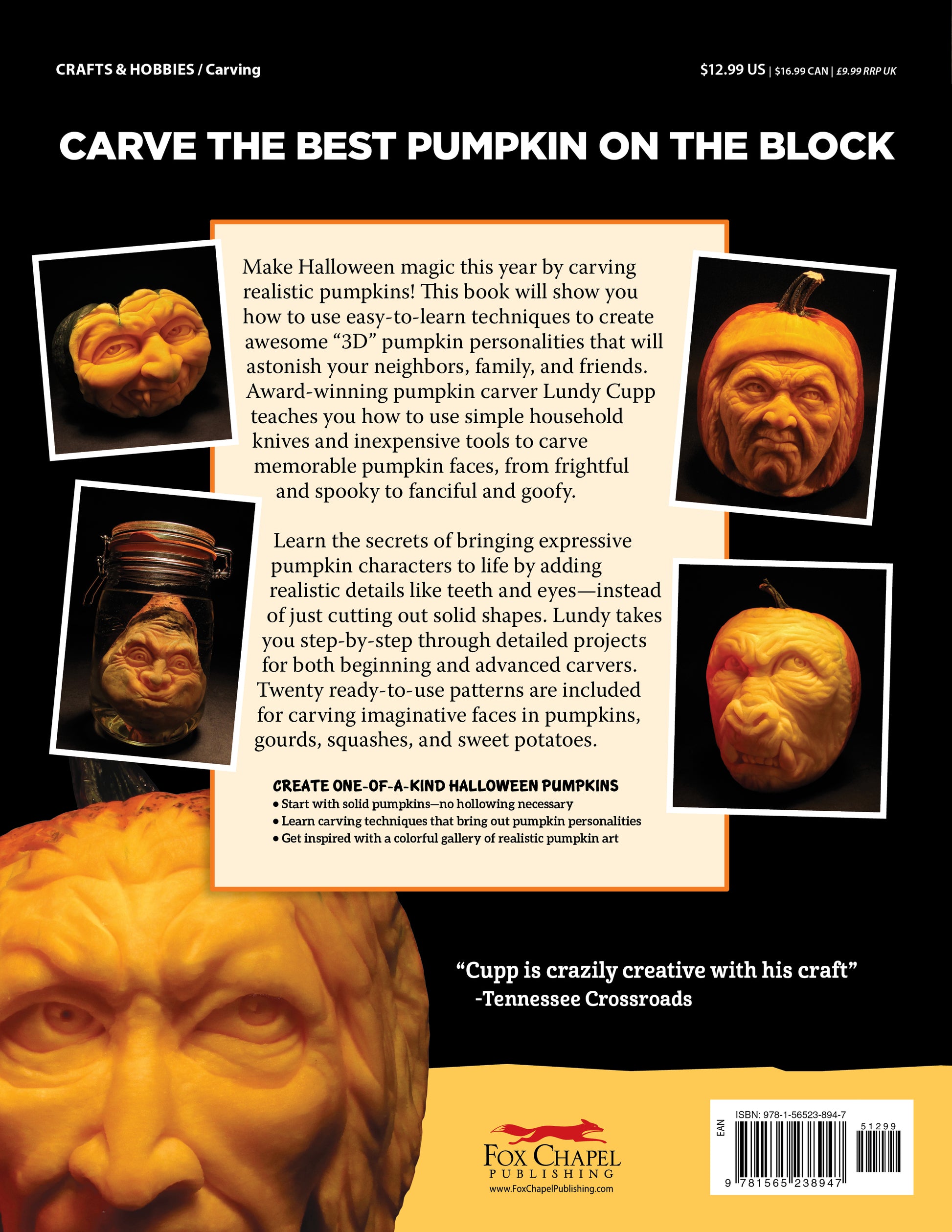 Realistic Pumpkin Carving - Fox Chapel Publishing Co.