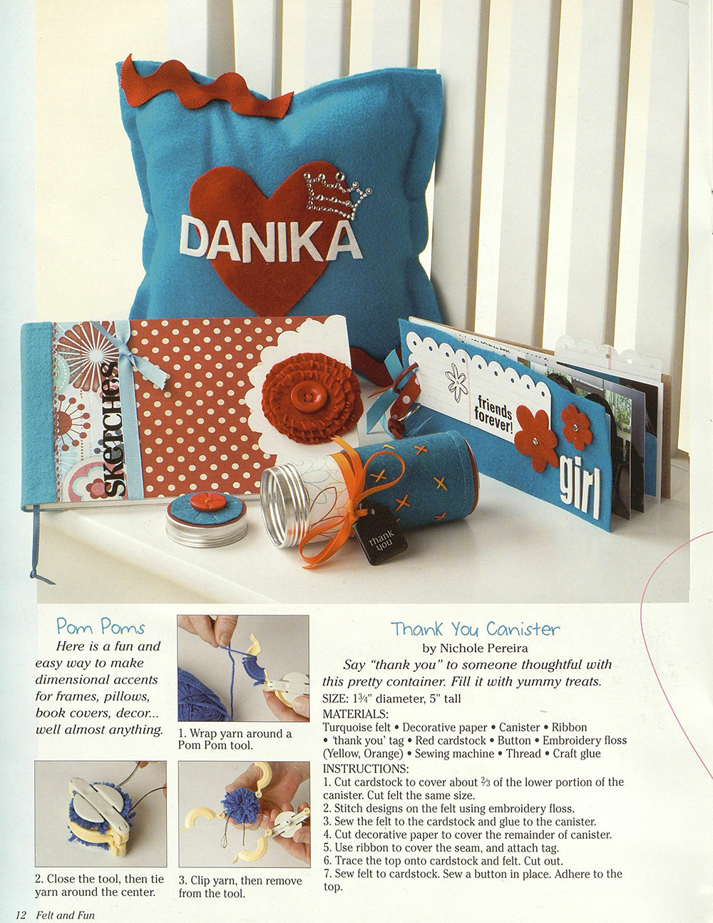 Felt and Fun for Your Home and Scrapbooks - Fox Chapel Publishing Co.