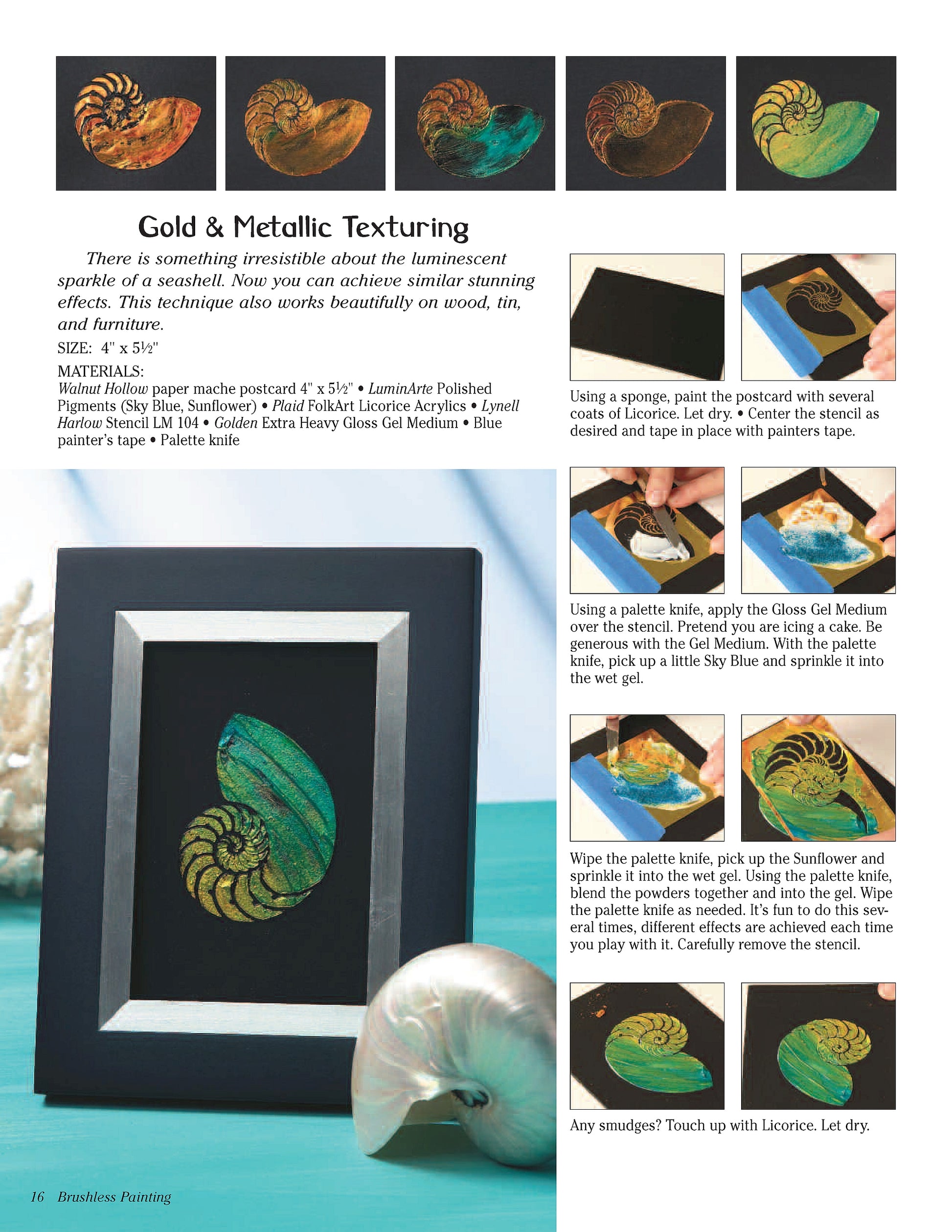 Brushless Painting - Fox Chapel Publishing Co.