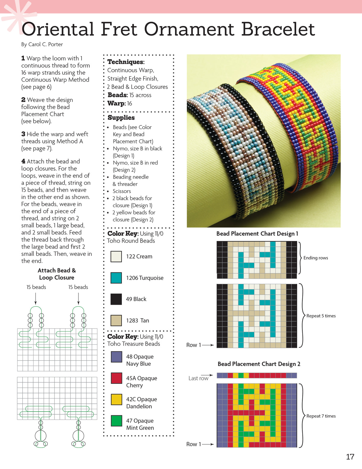 Bead Weaving on a Loom - Fox Chapel Publishing Co.