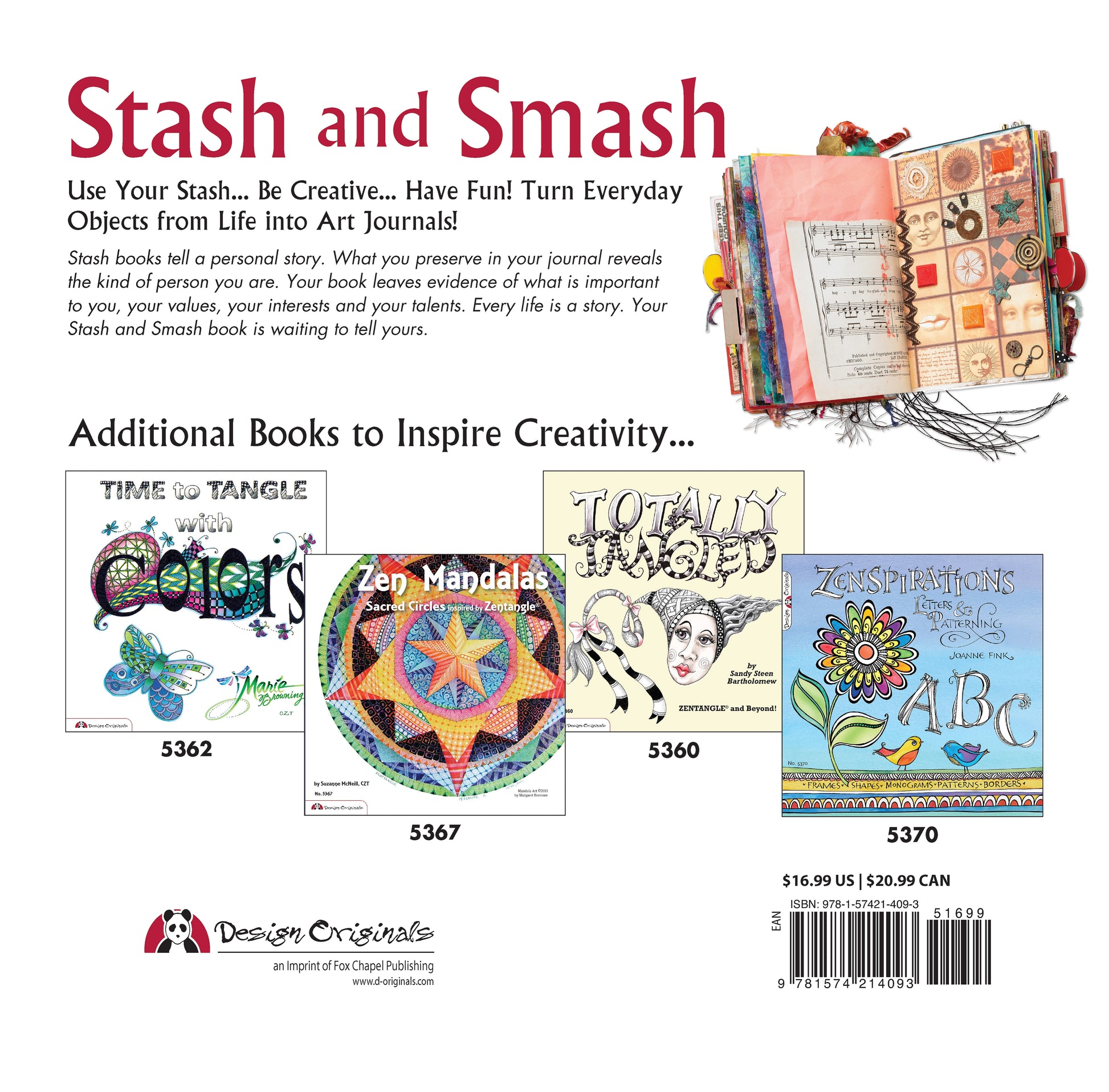 Stash & Smash: Art Journal Ideas - Fox Chapel Publishing Co.