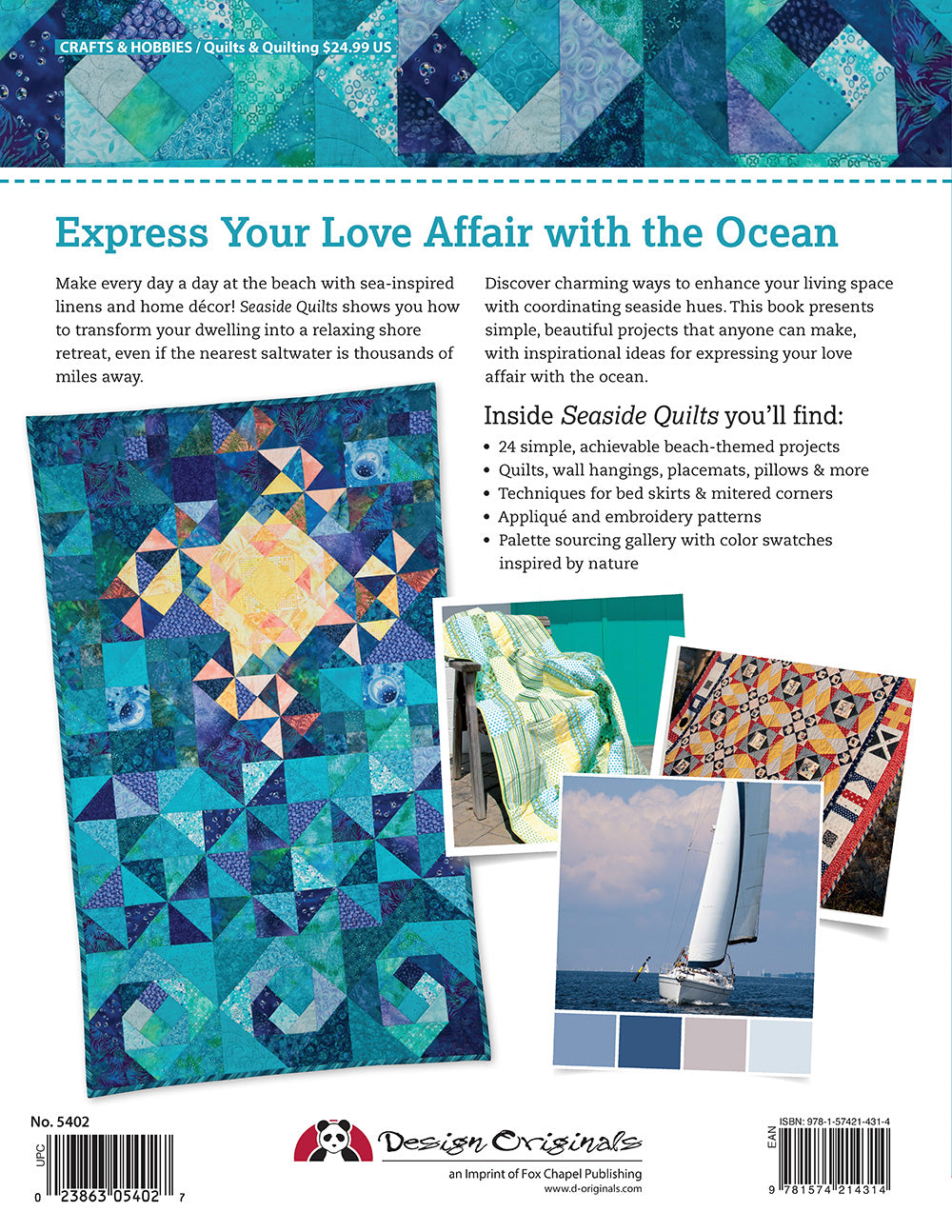 Seaside Quilts - Fox Chapel Publishing Co.
