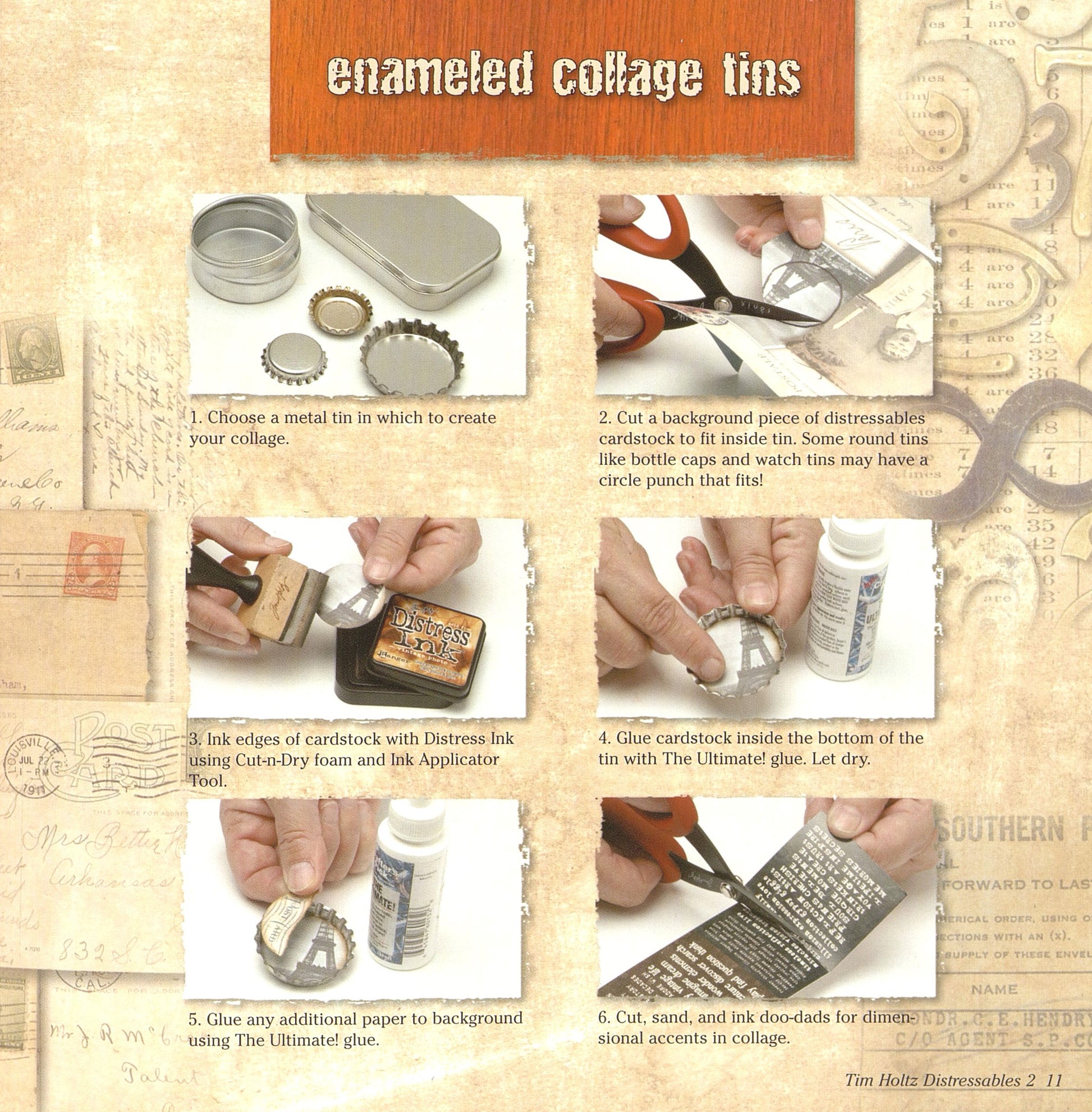 Tim Holtz Distressables 2 - Fox Chapel Publishing Co.
