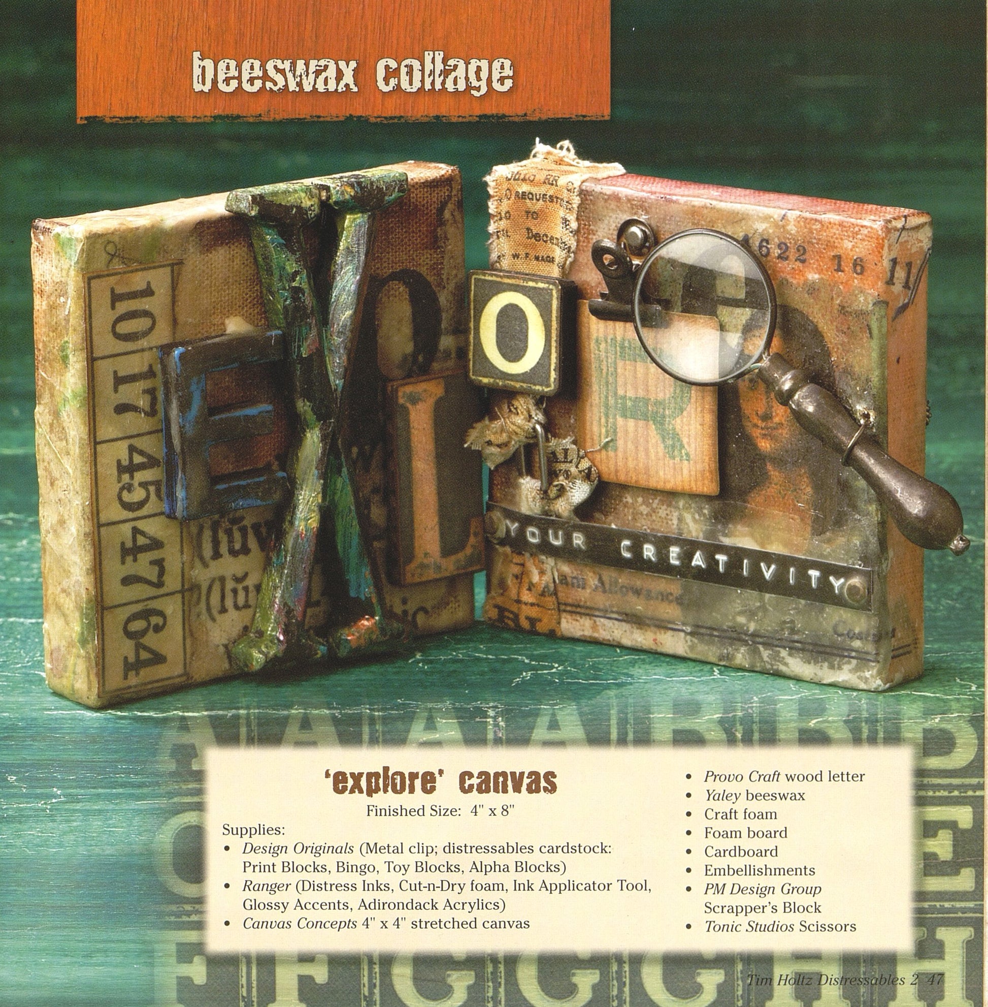 Tim Holtz Distressables 2 - Fox Chapel Publishing Co.