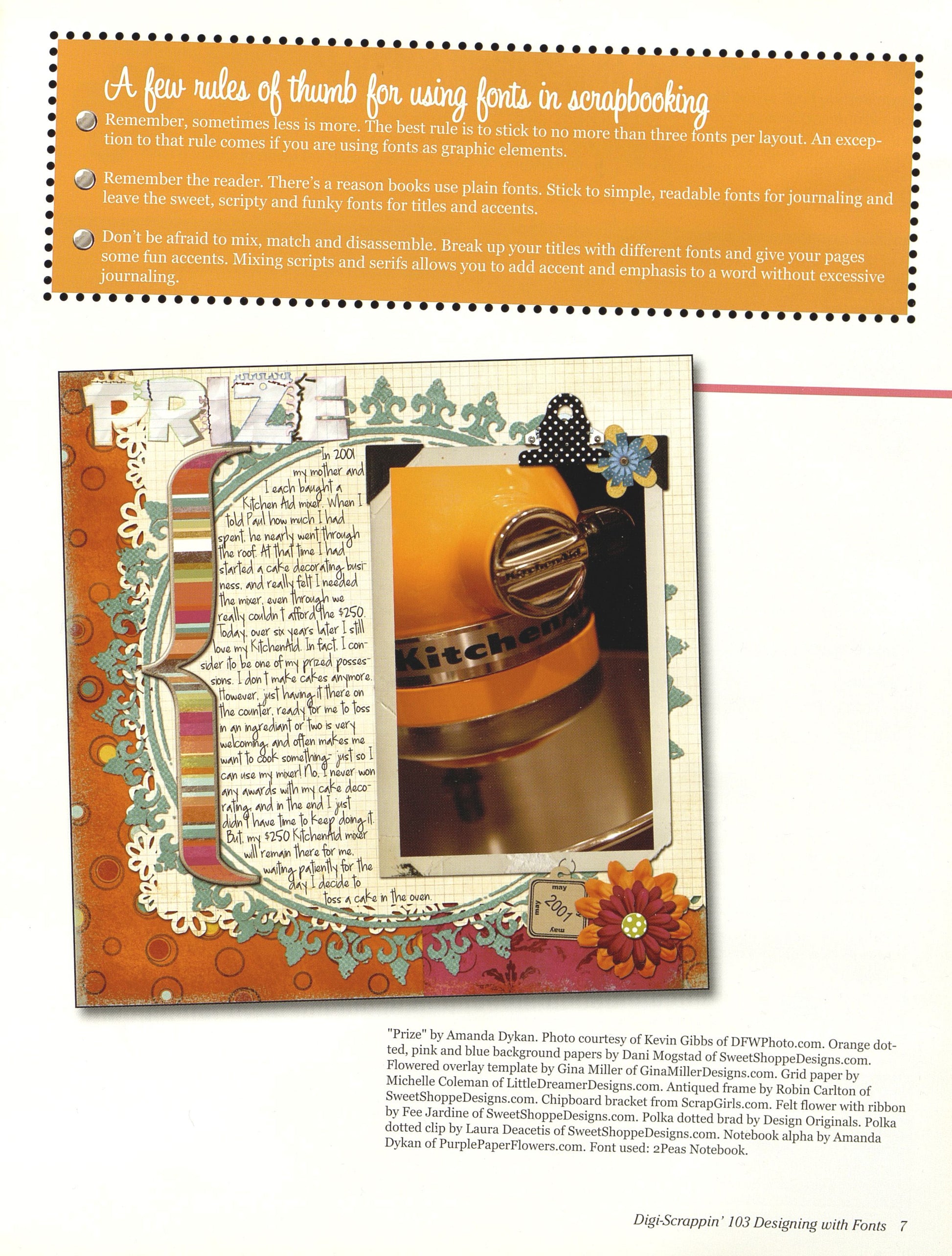 Digi-Scrappin' 103: Designing with Fonts CD - Fox Chapel Publishing Co.