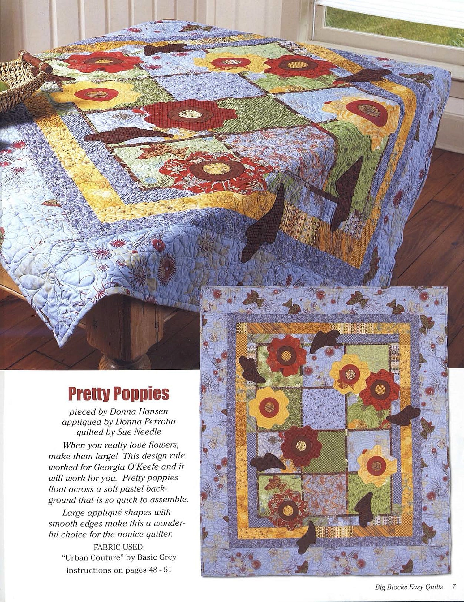 Big Blocks Easy Quilts - Fox Chapel Publishing Co.
