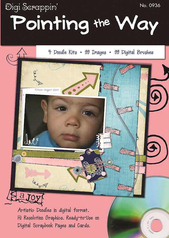 Pointing the Way: Digi Scrappin' CD