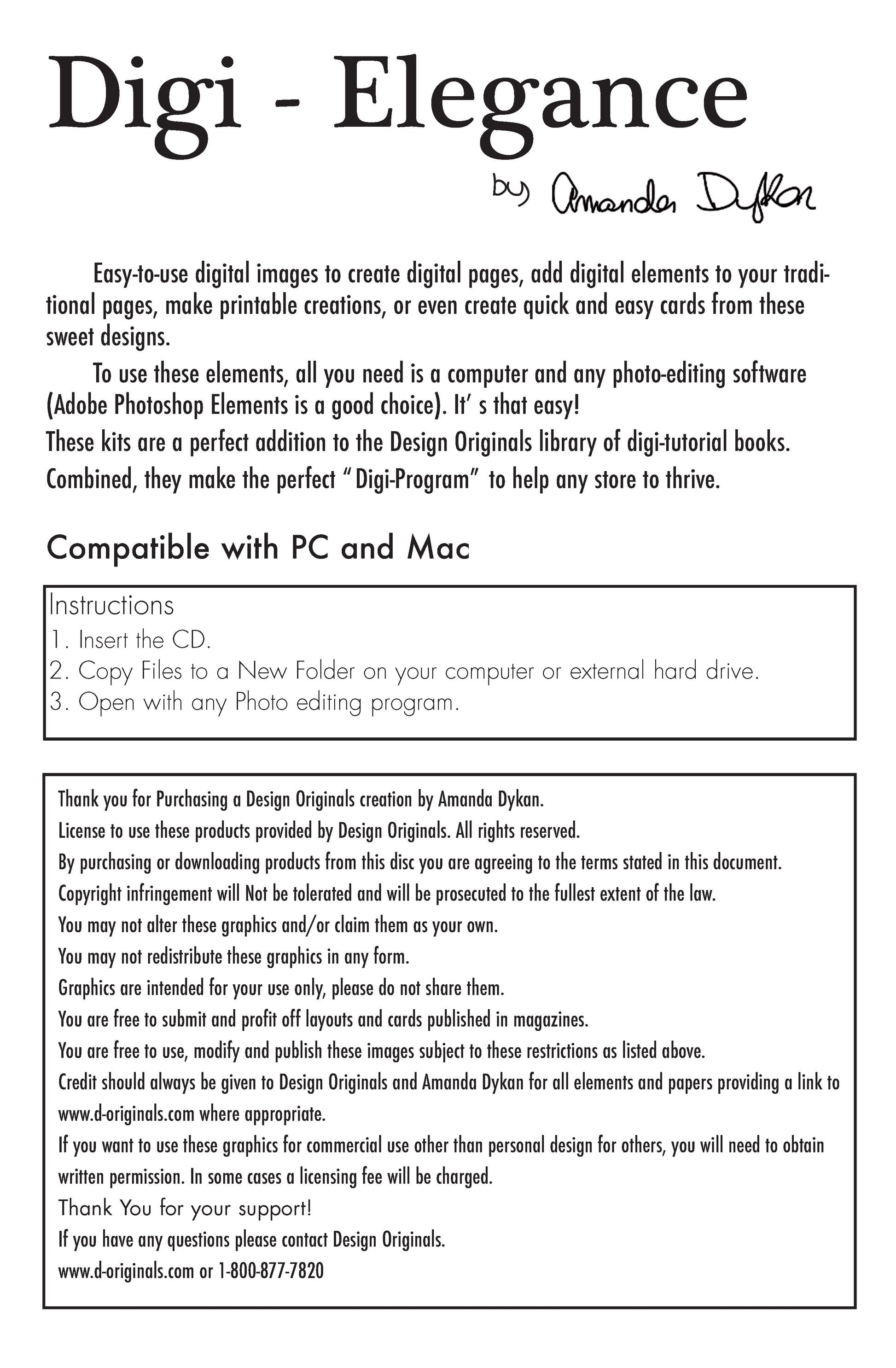 Digi-Elegance CD - Fox Chapel Publishing Co.