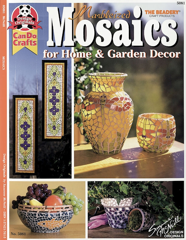Marbleized Mosaics for Home & Garden Decor
