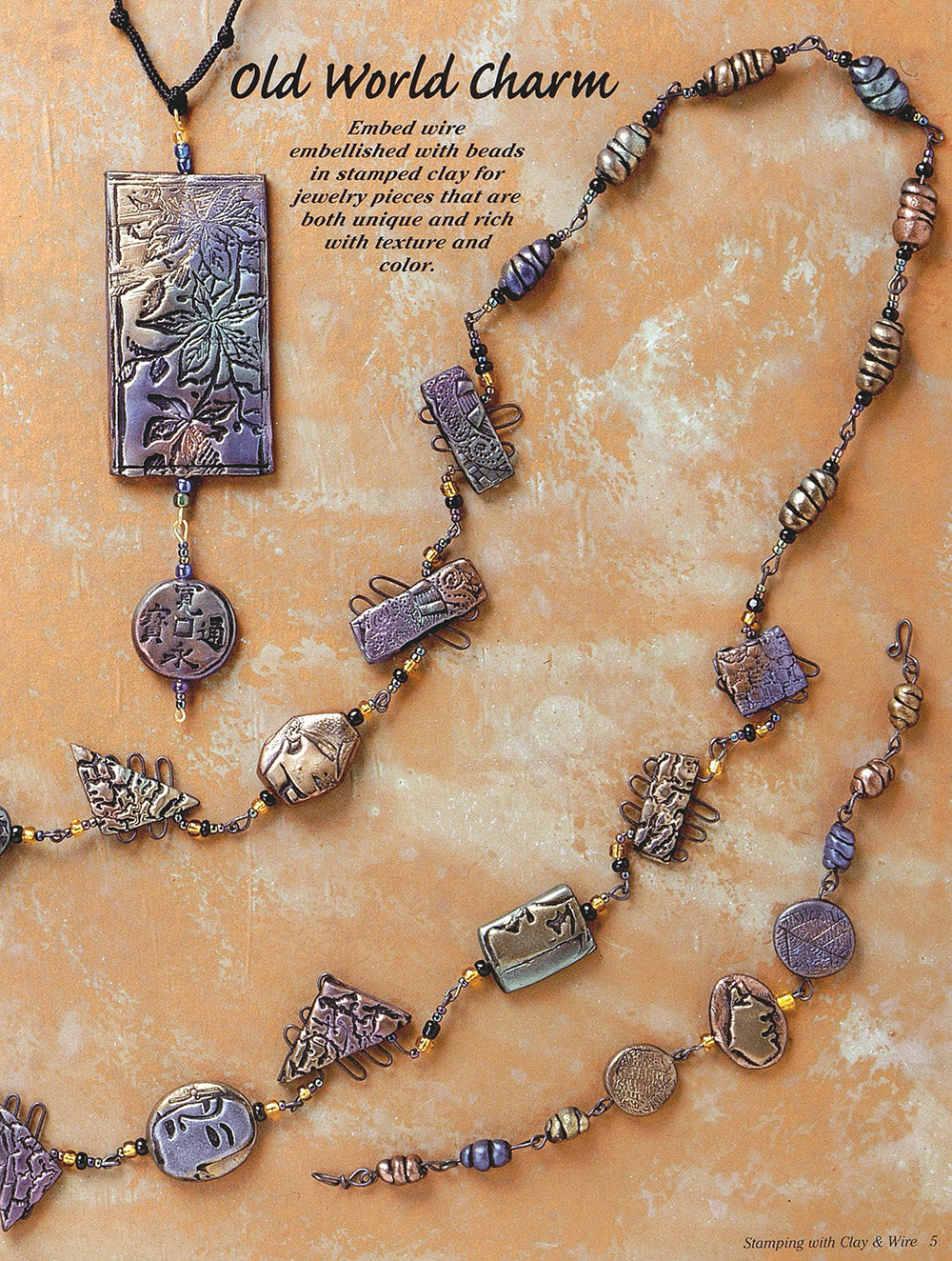 Stamping Polymer Clay & Wire - Fox Chapel Publishing Co.