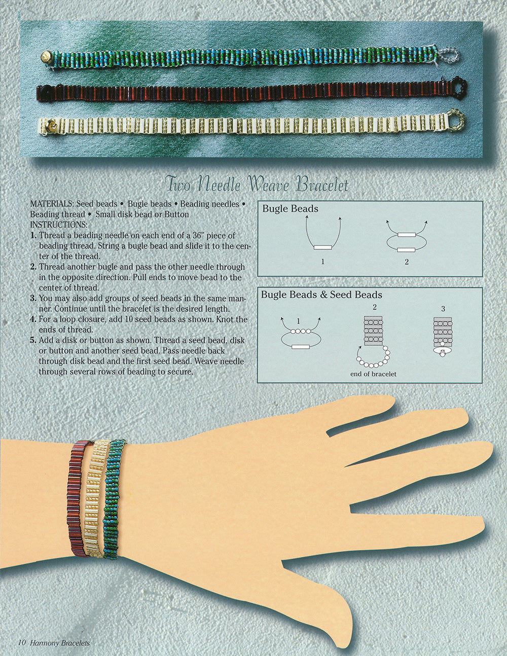 Harmony Bracelets with Stretchy Elastic - Fox Chapel Publishing Co.