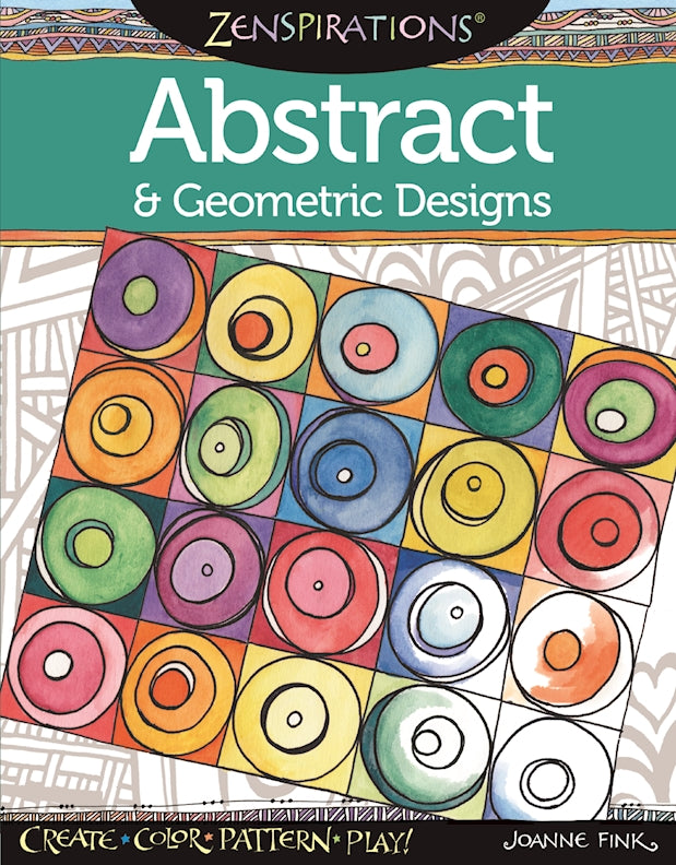 Zenspirations Coloring Book Abstract & Geometric Designs