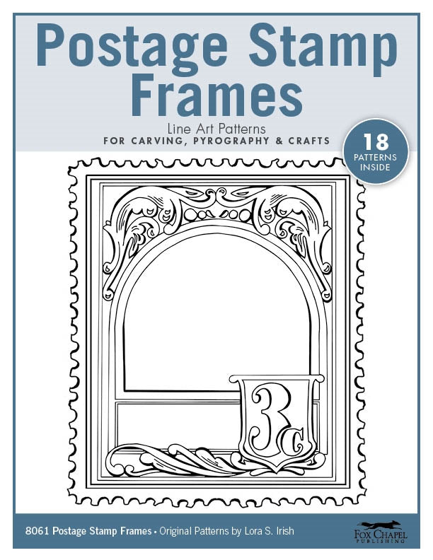 Postage Stamp Frames Pattern Pack Download