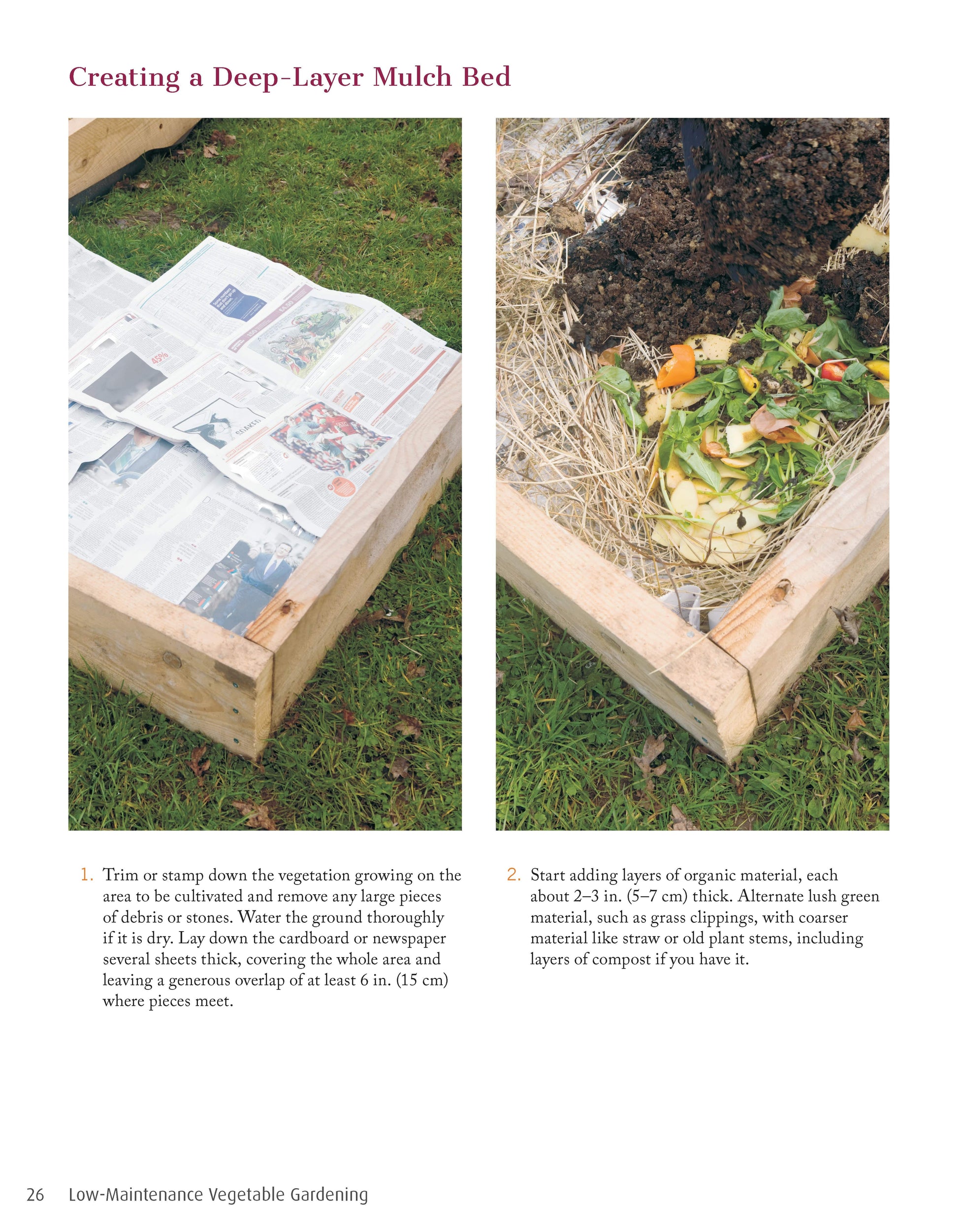 Low-Maintenance Vegetable Gardening - Fox Chapel Publishing Co.