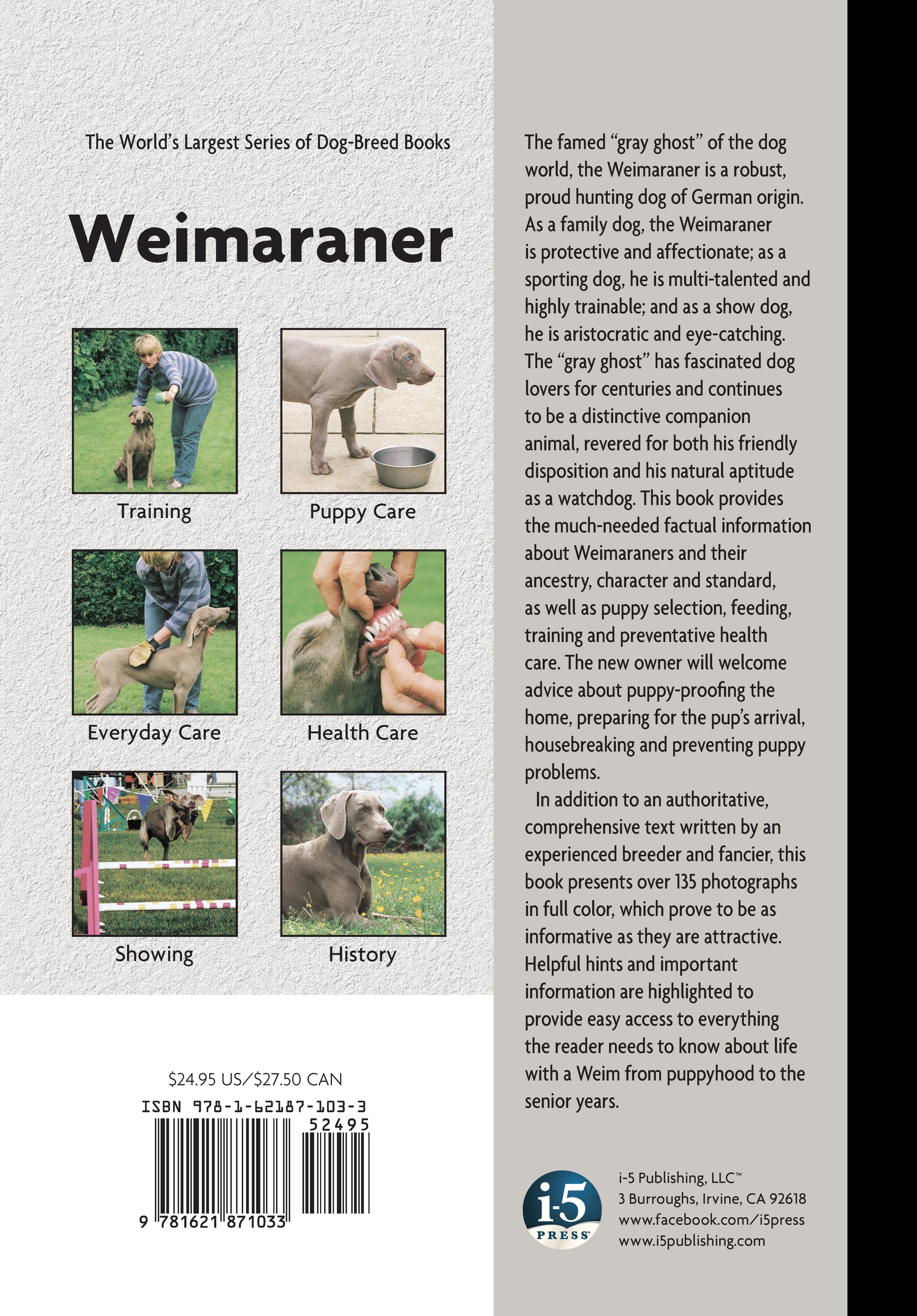 Weimaraner (Comprehensive Owner's Guide) - Fox Chapel Publishing Co.