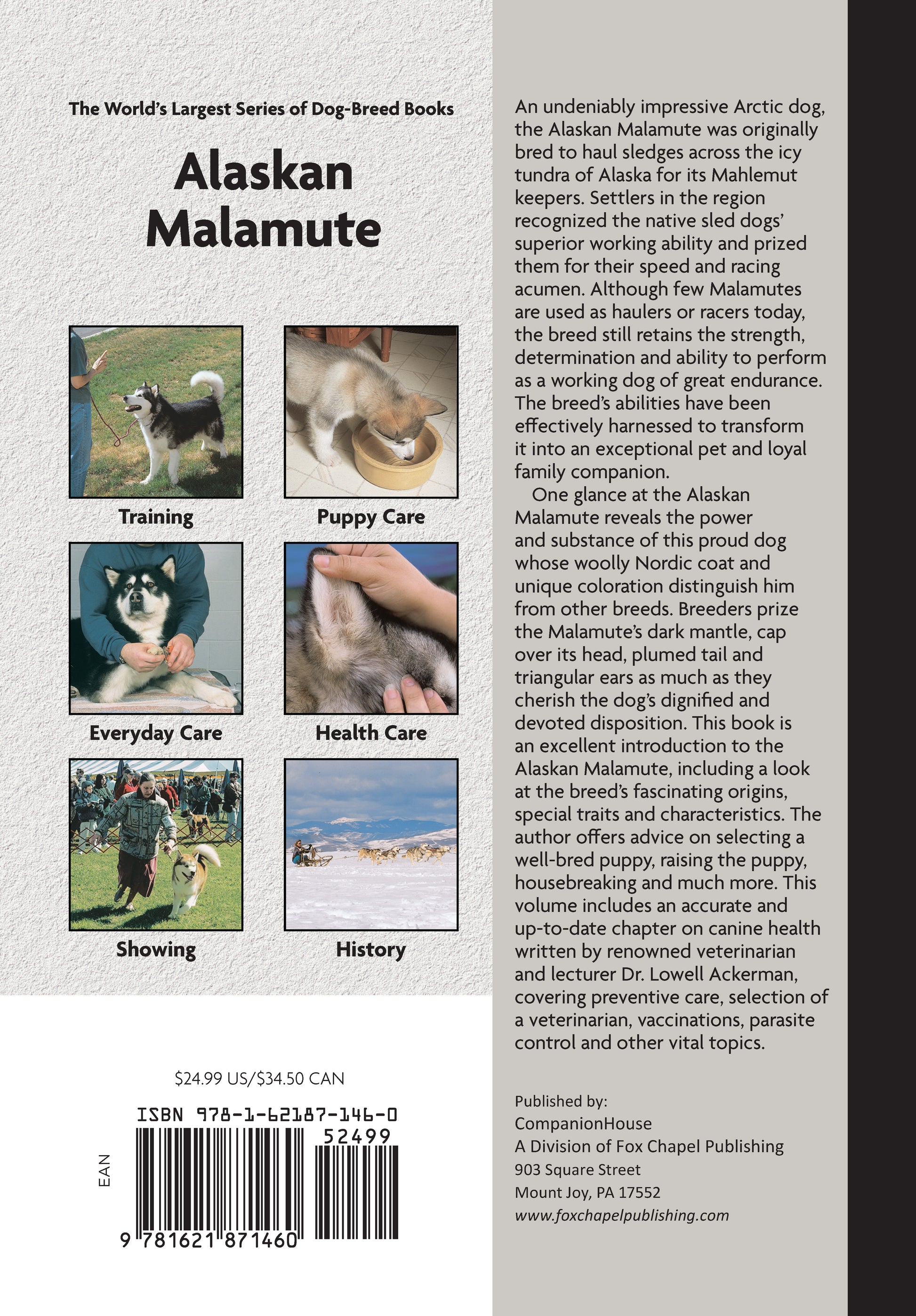 Alaskan Malamute (Comprehensive Owner's Guide) - Fox Chapel Publishing Co.