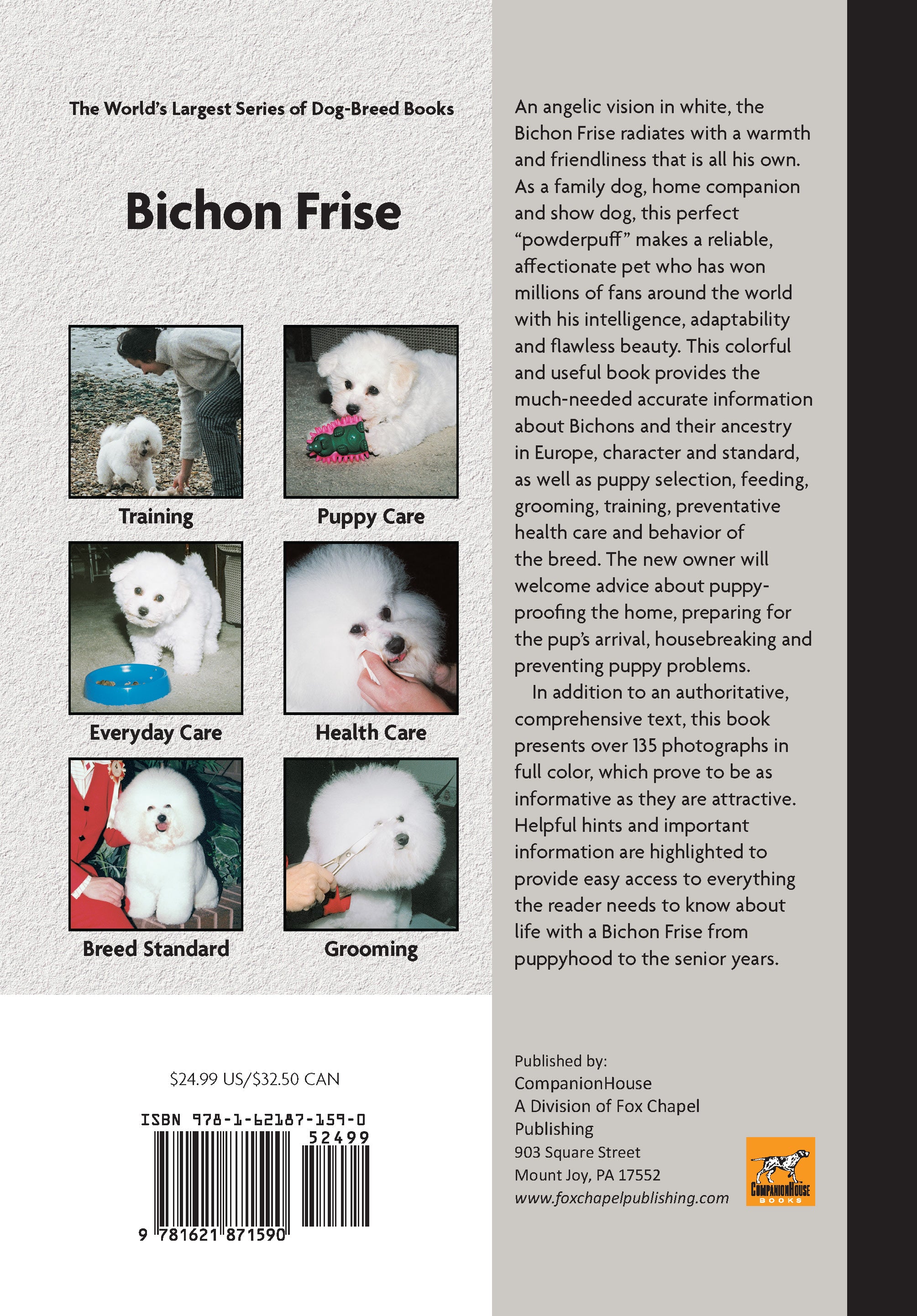 Bichon Frise (Comprehensive Owner's Guide) – Fox Chapel Publishing Co. 