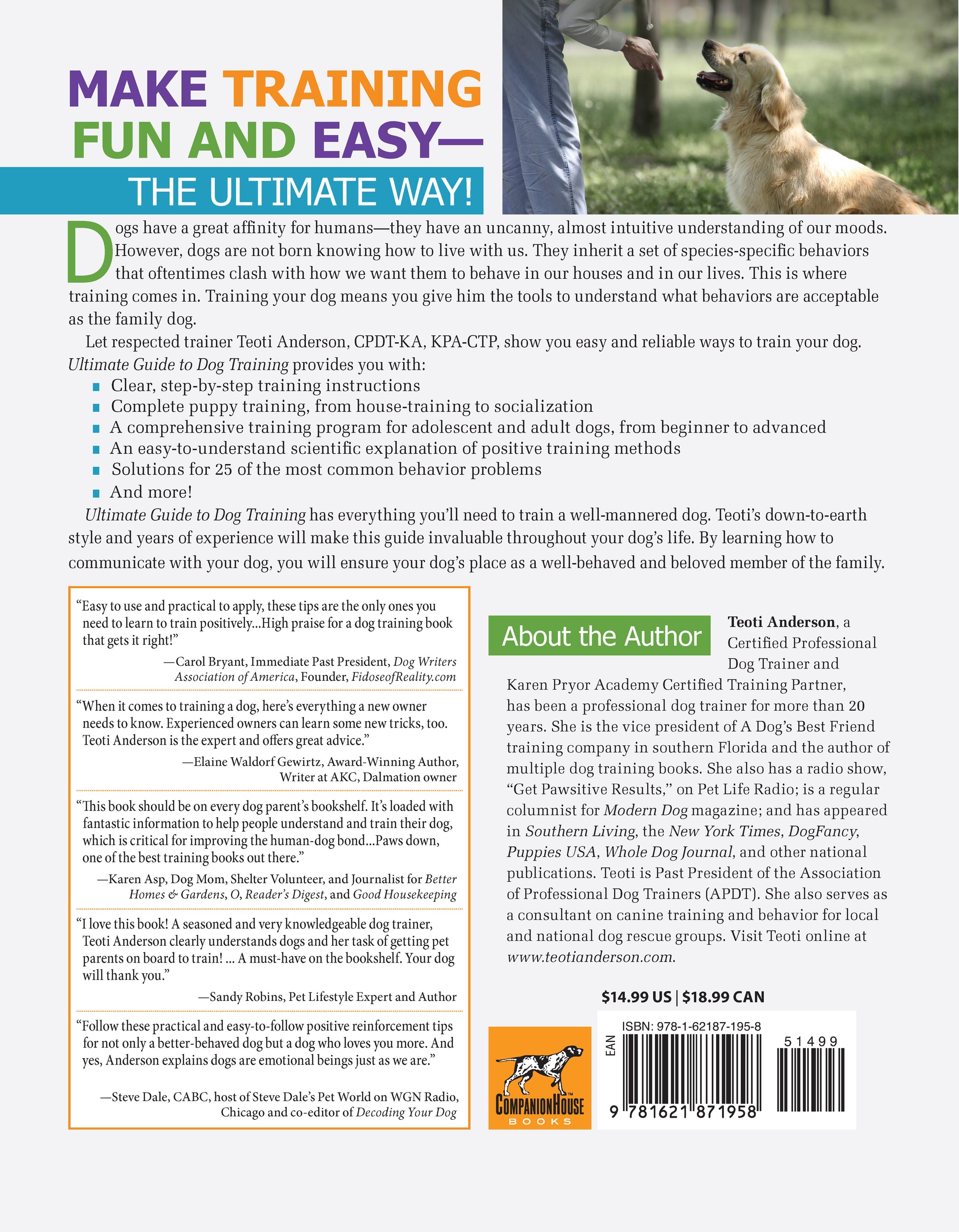 Ultimate Guide to Dog Training - Fox Chapel Publishing Co.