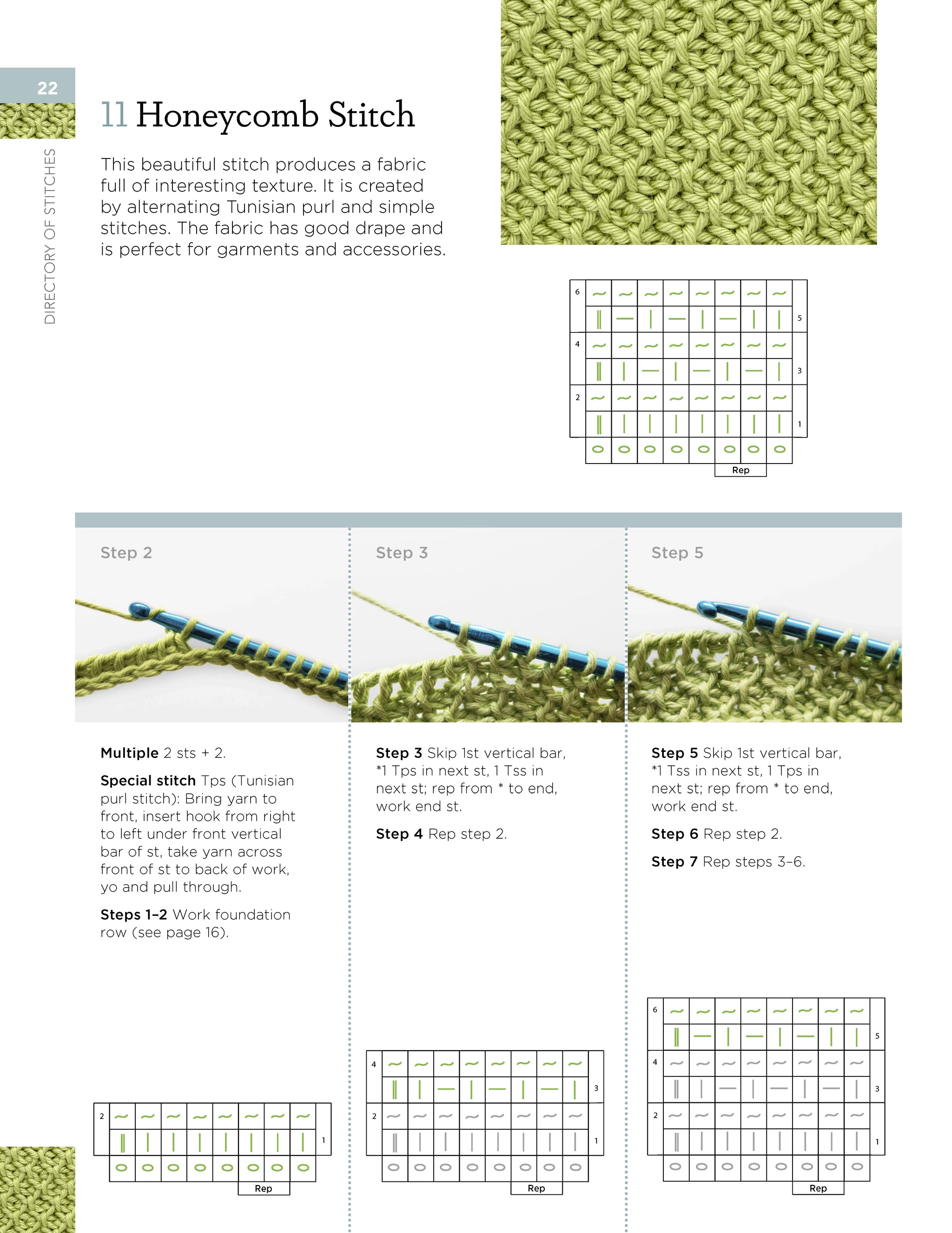 Tunisian Crochet Stitch Dictionary - Fox Chapel Publishing Co.