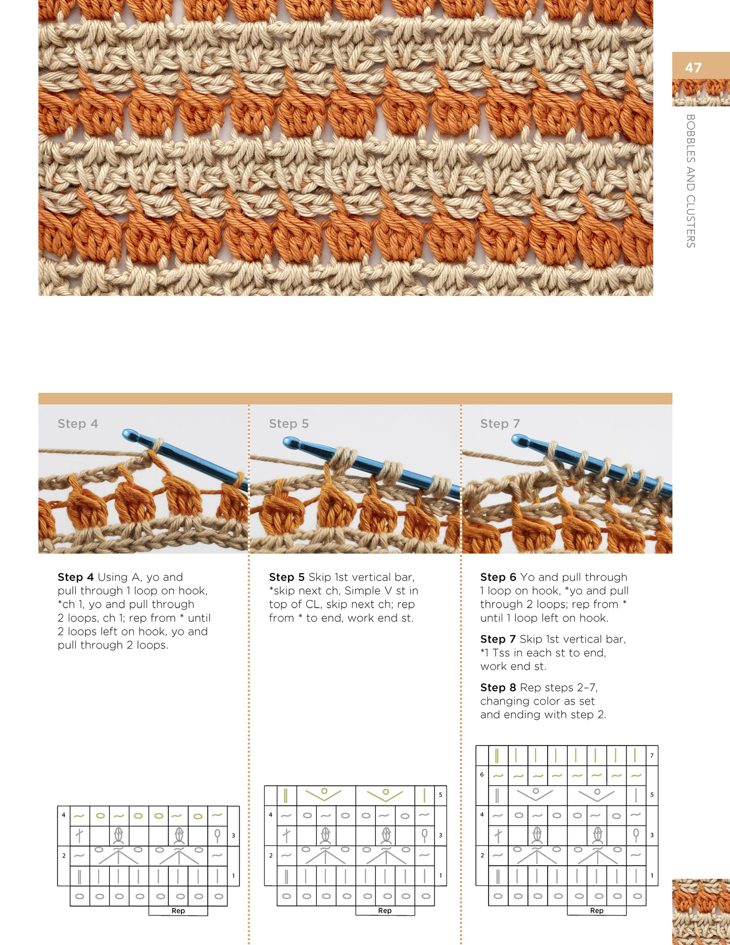 Tunisian Crochet Stitch Dictionary